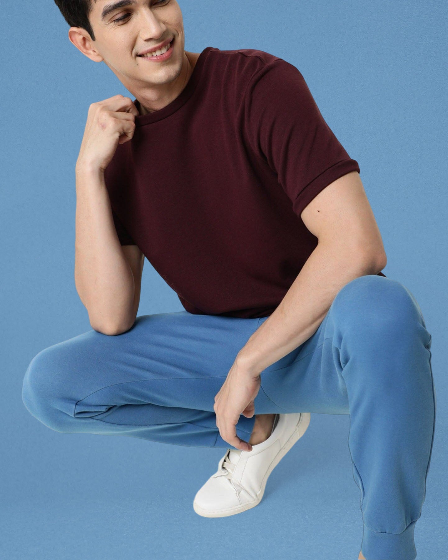 Track Pant Enamel Blue Men