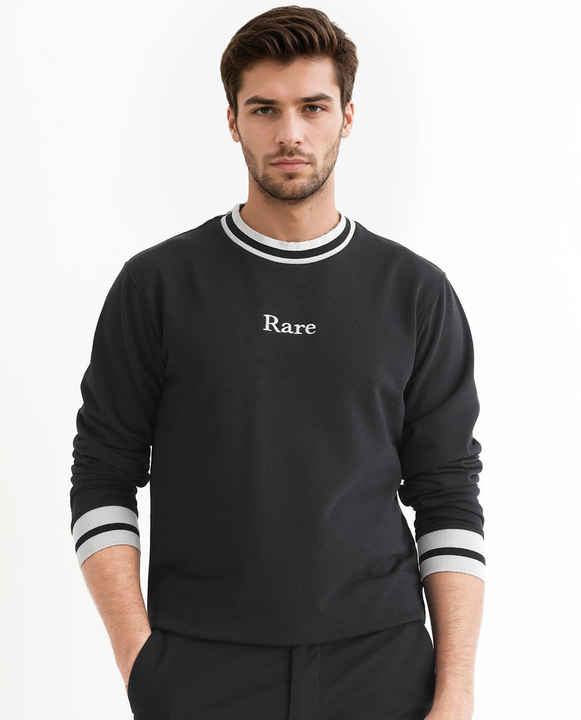 Rare Rabbit Mens Charcoal Grey Sweatshirt Rare Rabbit Men's Cancet