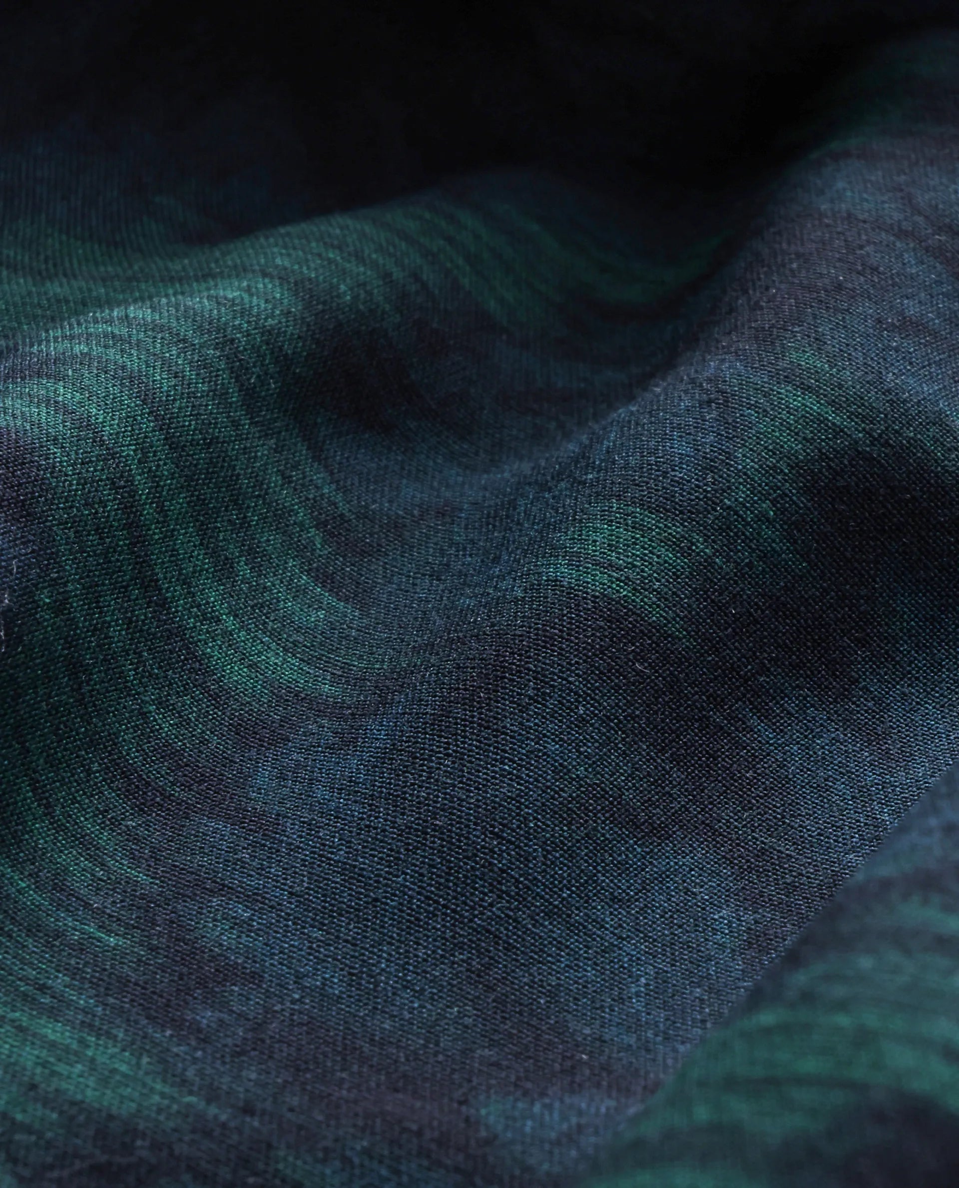 Rare Rabbit Men Crux-1 Dark Green Full Sleeve Regular Fit Shirt