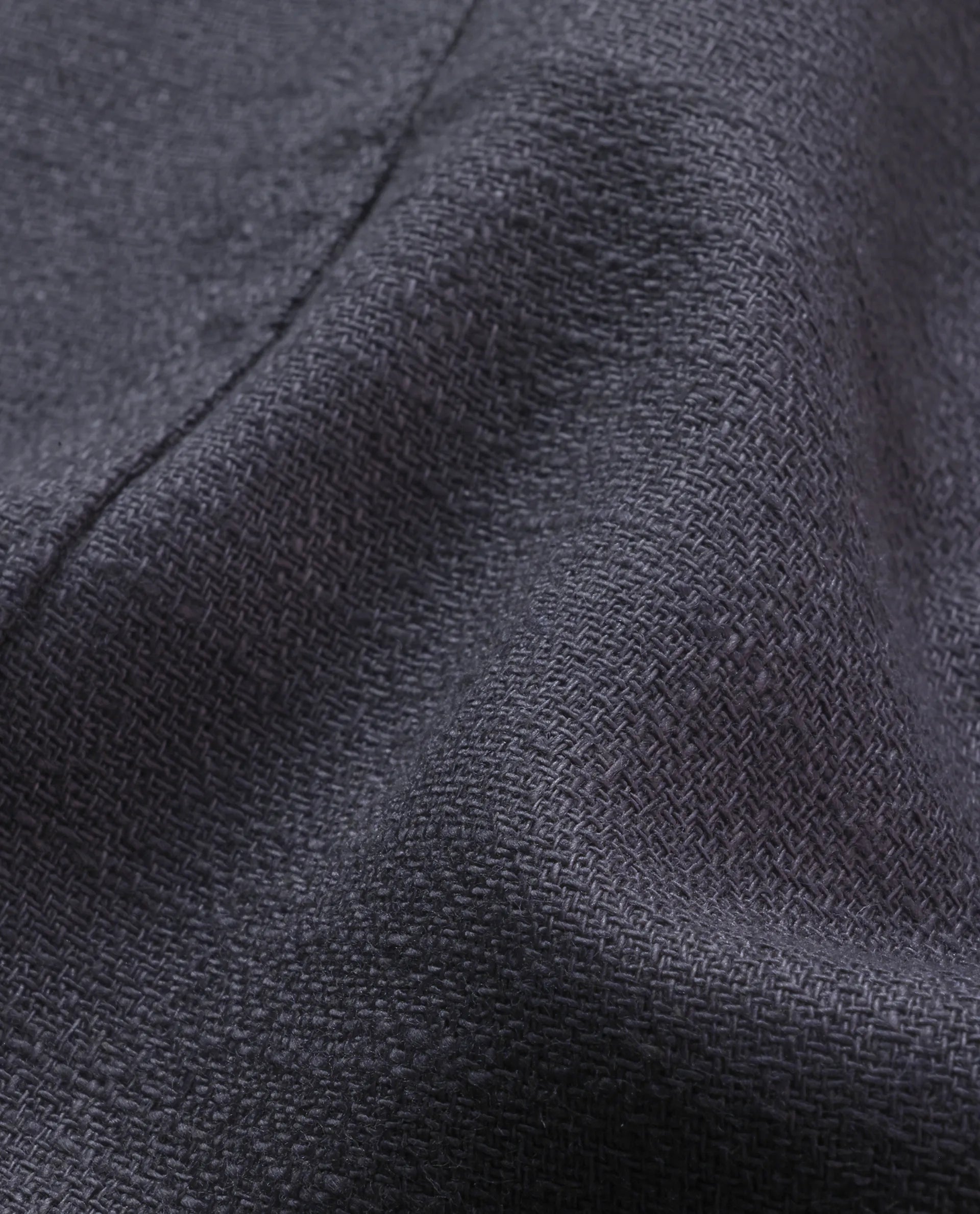 Rare Rabbit Men Combi Dark Grey Knitted Jacquard Fabric Full Sleeve Regular Fit Textured Solid Shirt