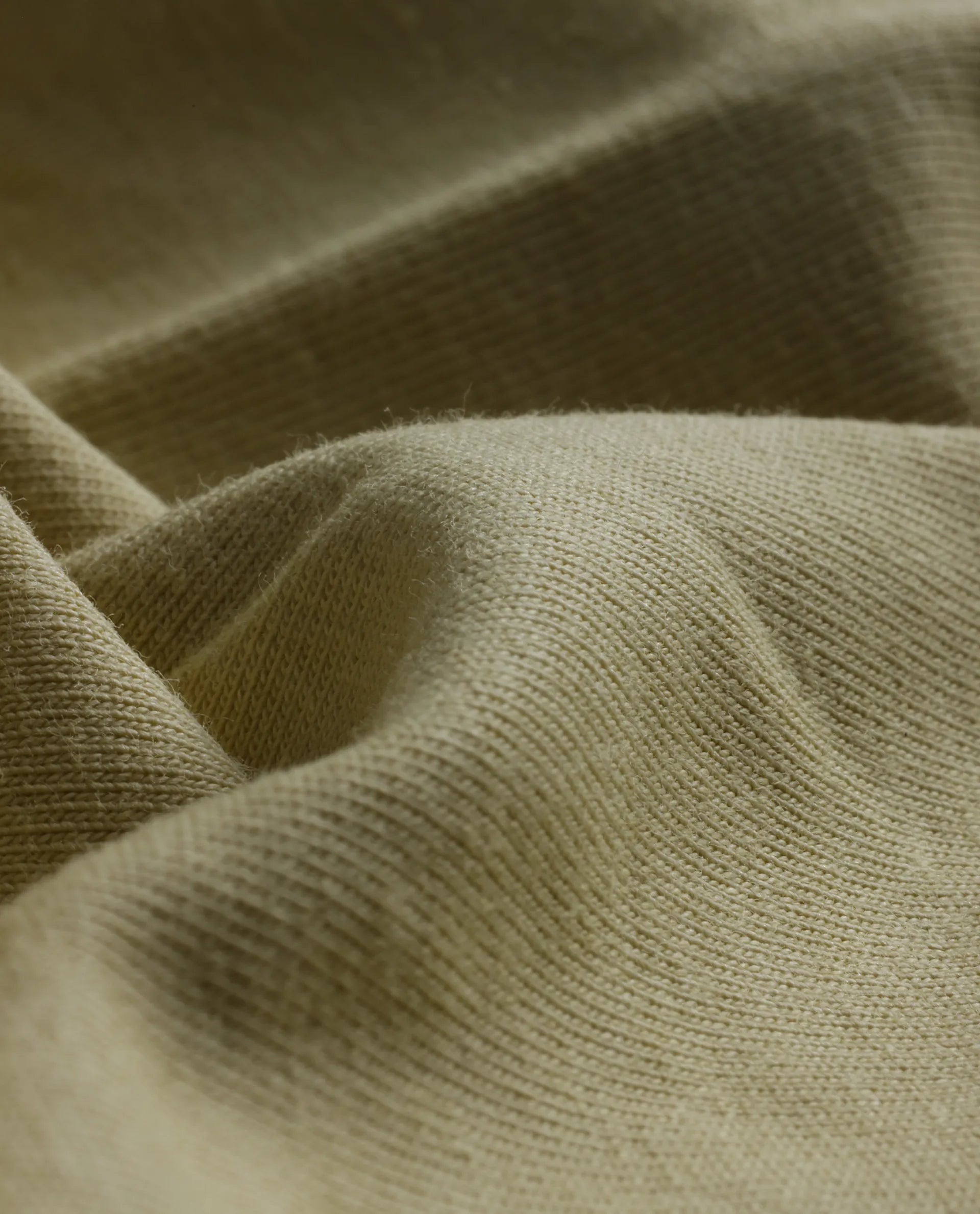 Rare Rabbit Men's Lalyy Dusky Yellow Cotton Blend Fabric Short Sleeve Crew Neck T-Shirt