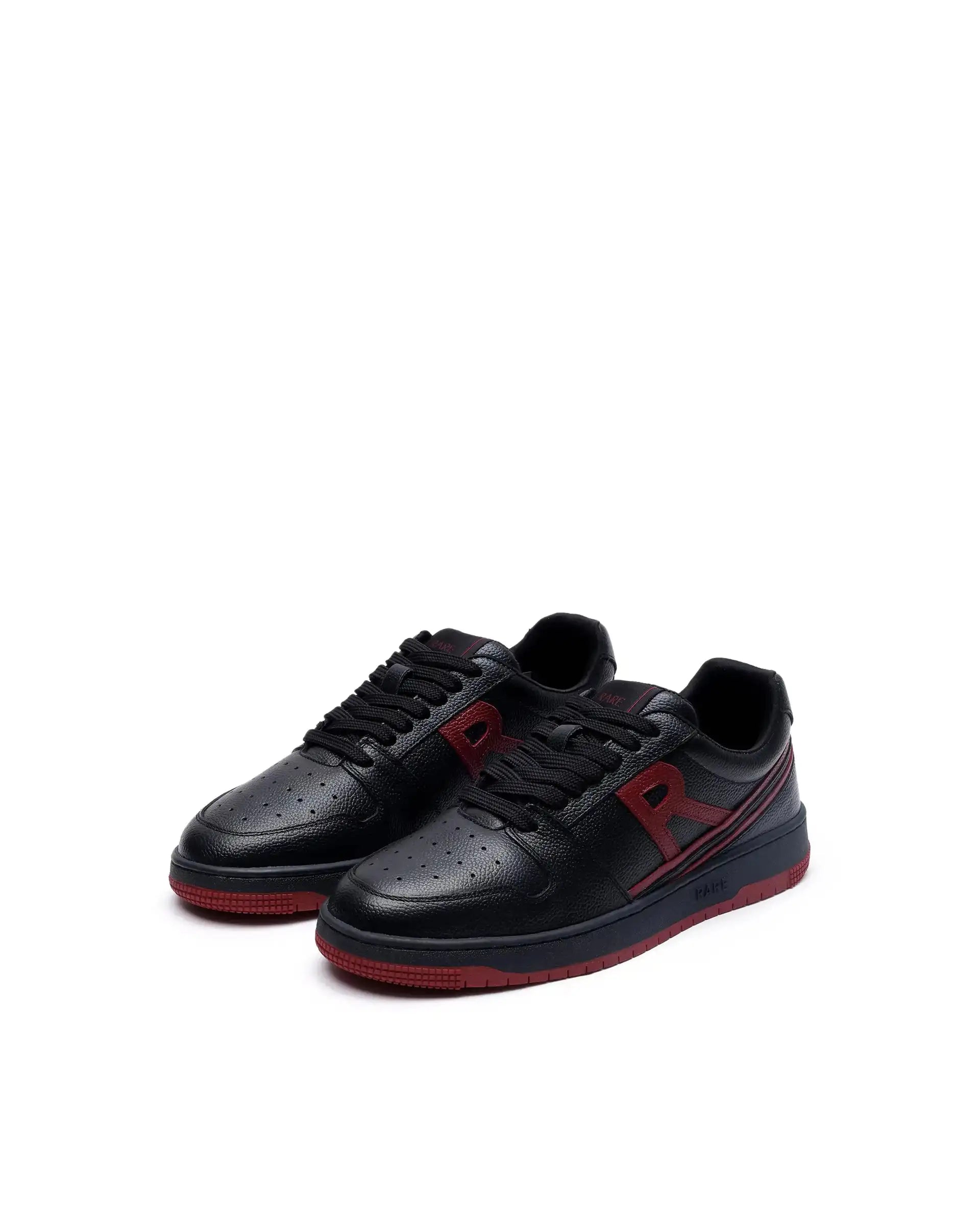 Rare Rabbit Men Adonis Black Lace-Up Closure Shoes