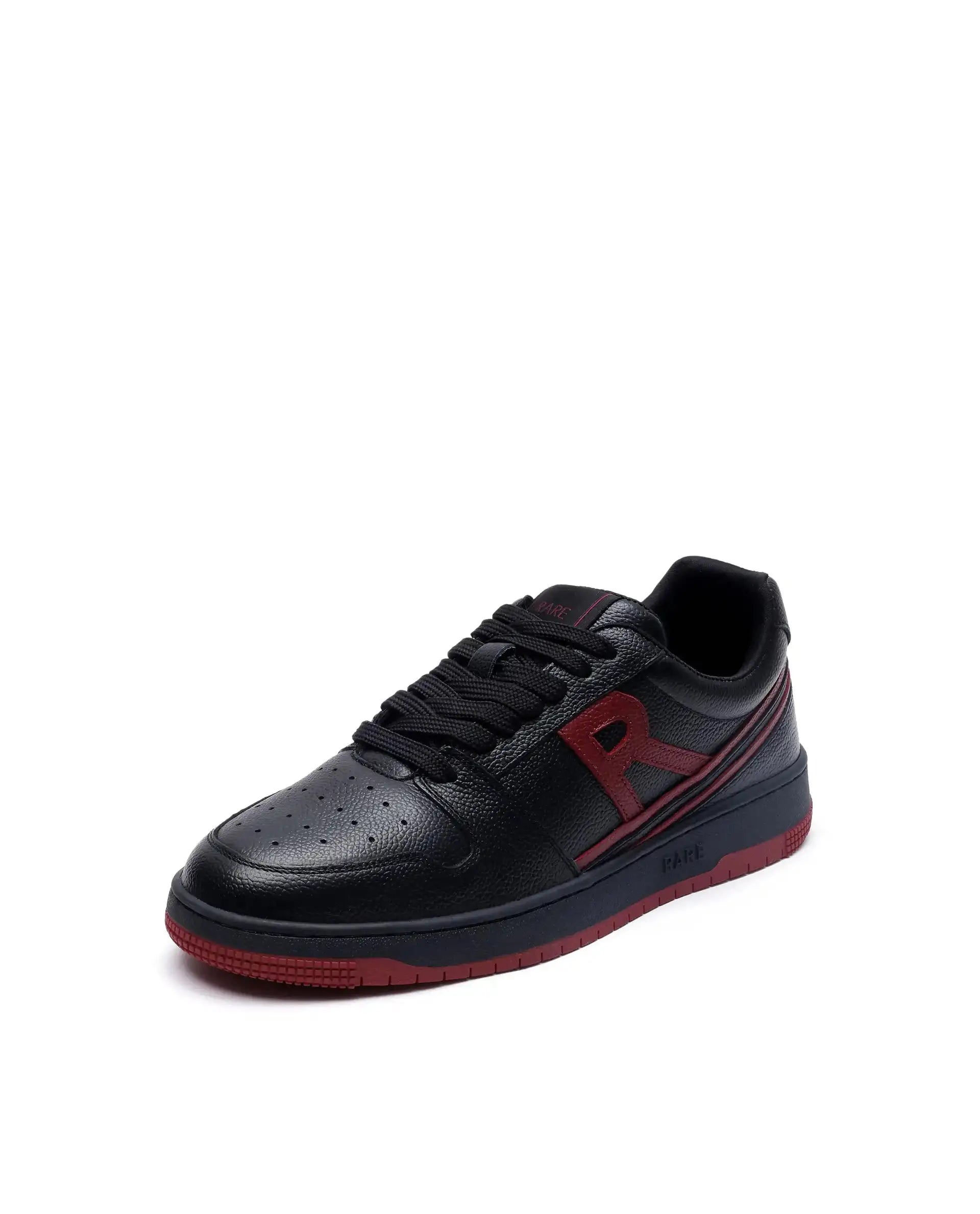 Rare Rabbit Men Adonis Black Lace-Up Closure Shoes