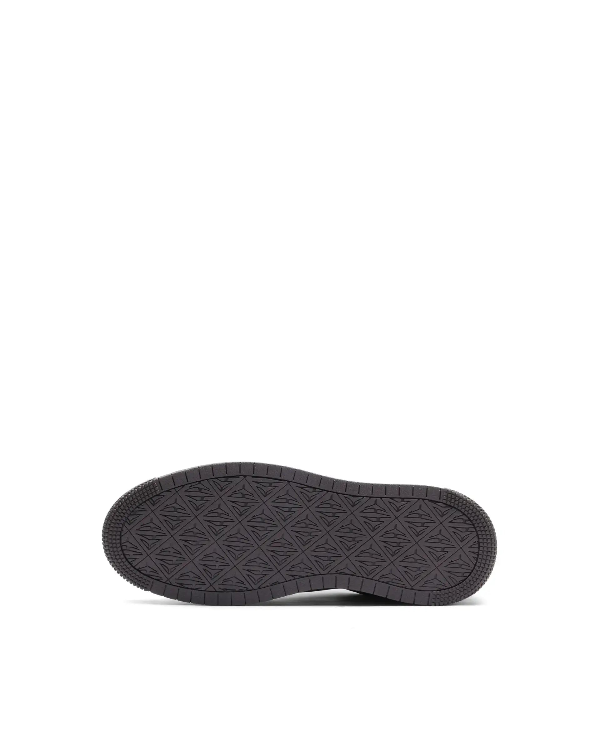 Rare Rabbit Men's Agno Olive Micro Leather Sneaker