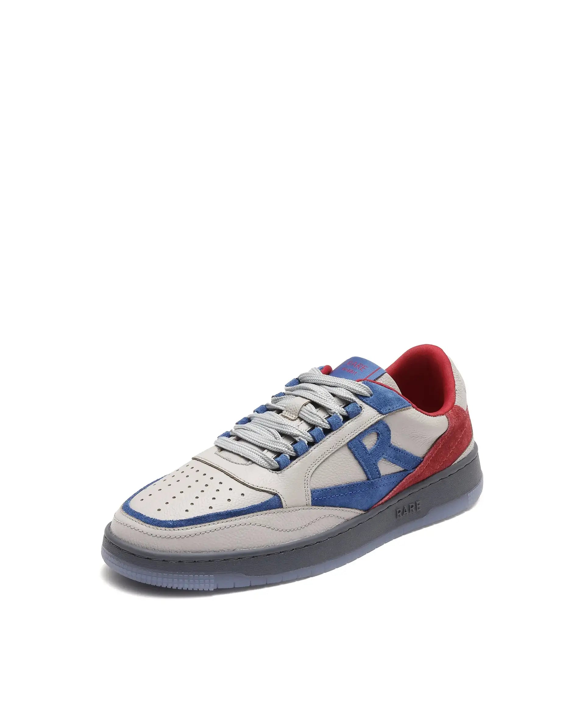 Rare Rabbit Men's Amur Grey Plain Shoes