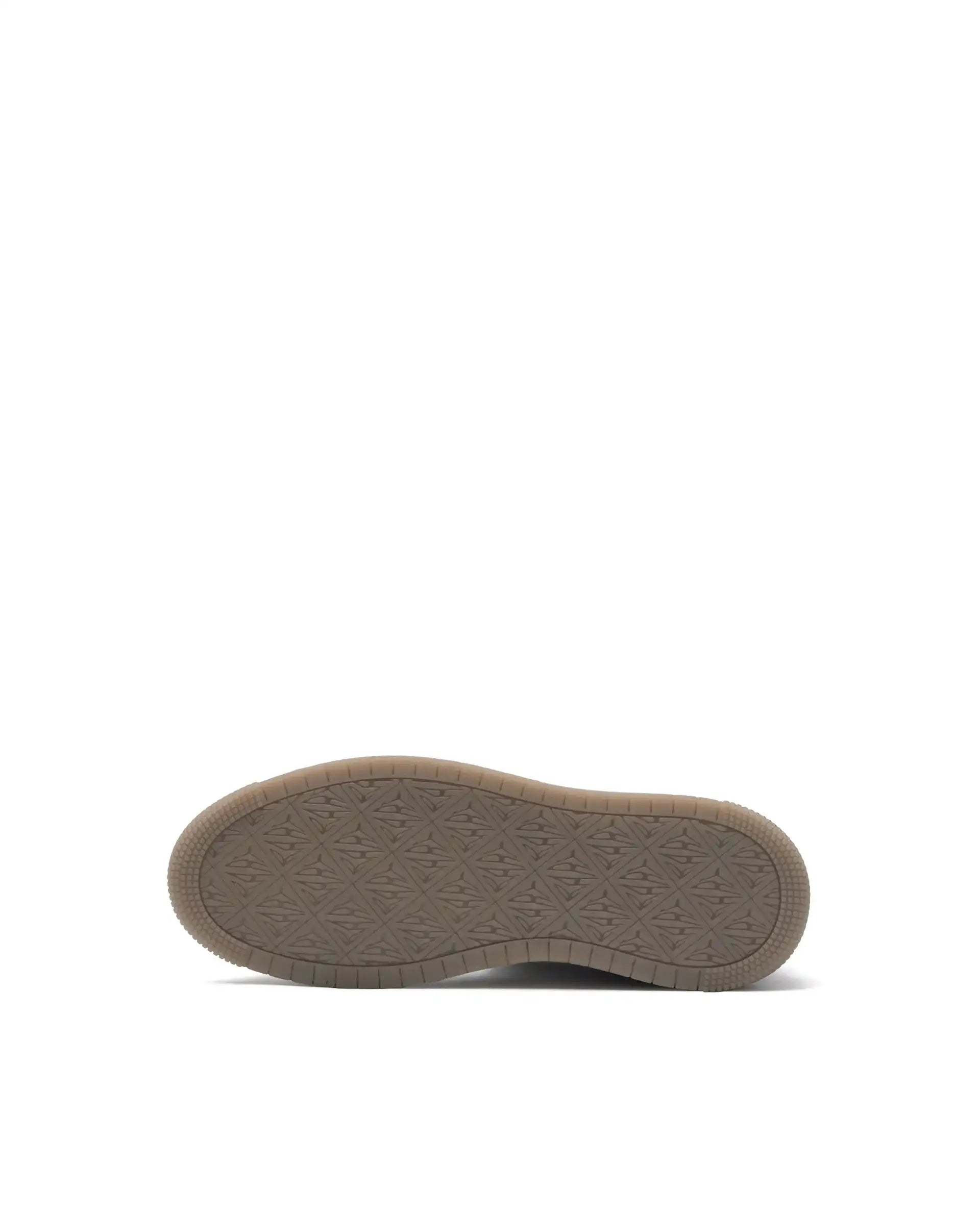 Rare Rabbit Men's Aron Beige Micro Fiber Leather Sneaker