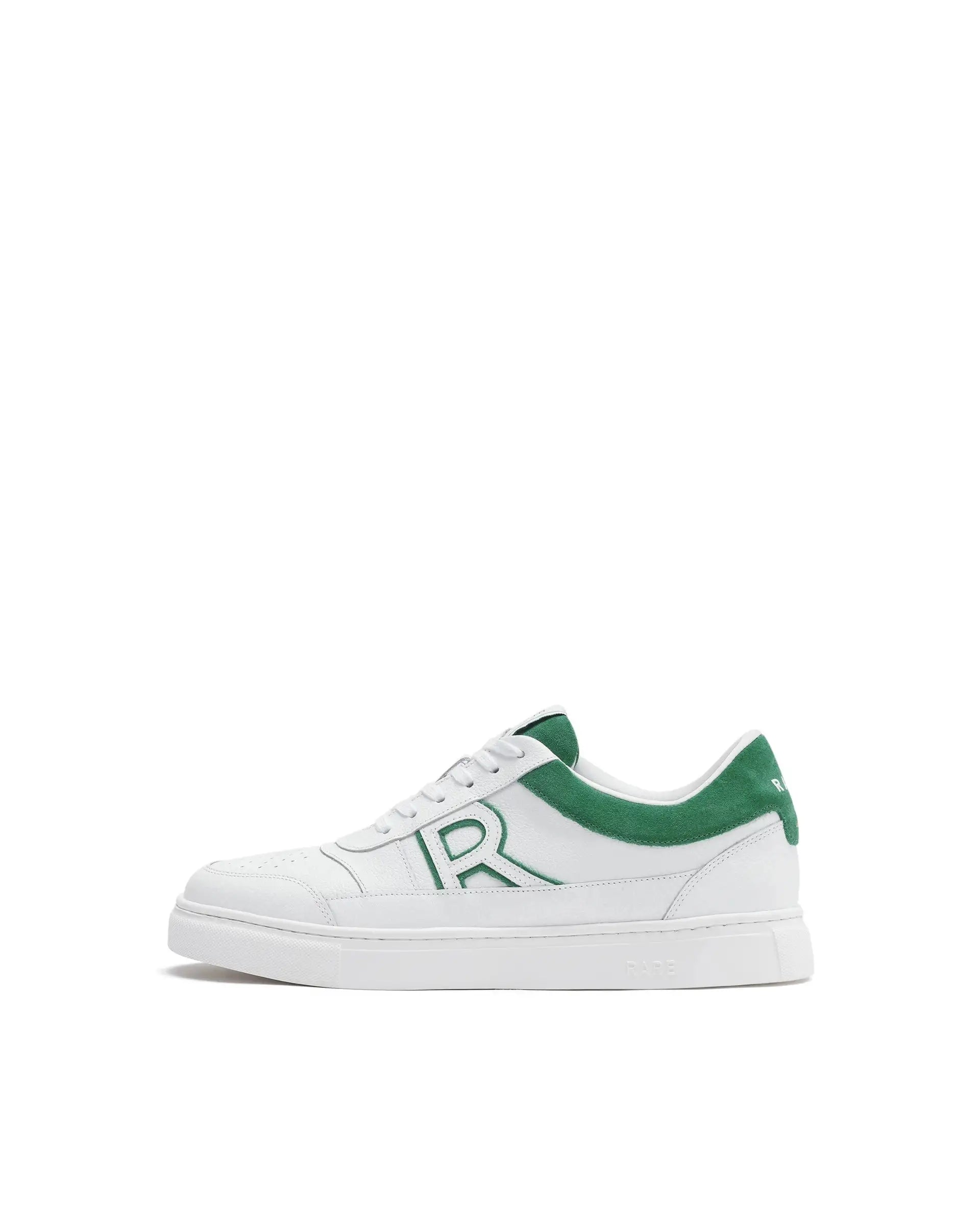 Rare Rabbit Men Axiom Green Premium Suede Genuine Leather Dualtone Lace-Up Shoes