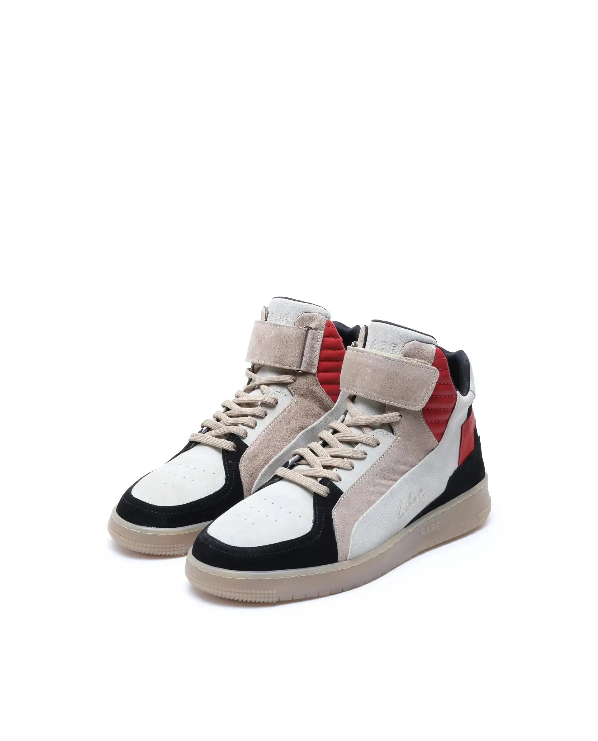 Rare Rabbit Men's Bacu Red Lace-Up Suede Leather Closure Sneaker