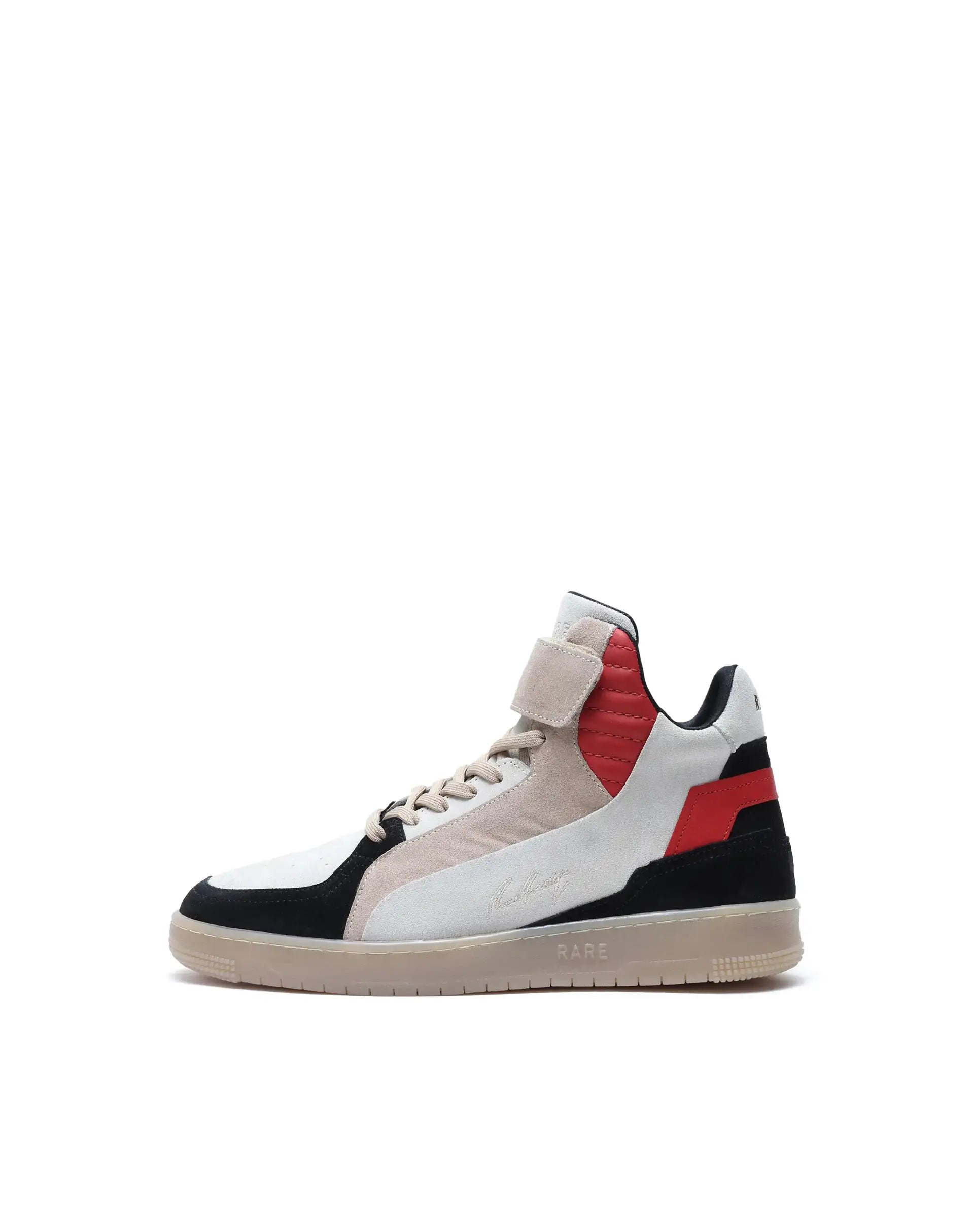 Rare Rabbit Men's Bacu Red Lace-Up Suede Leather Closure Sneaker