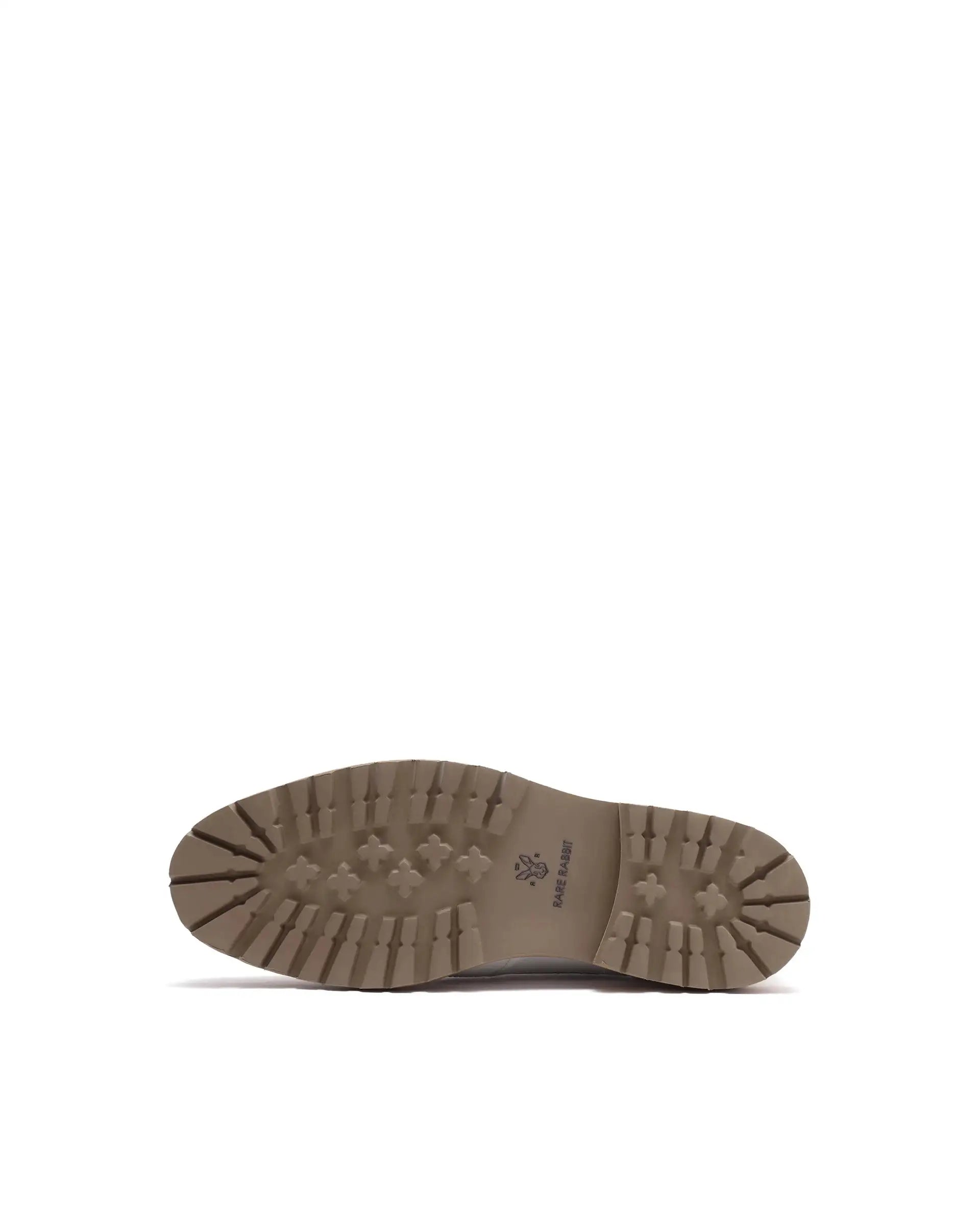 Rare Rabbit Men Brox Ivory Lace-Up Shoes
