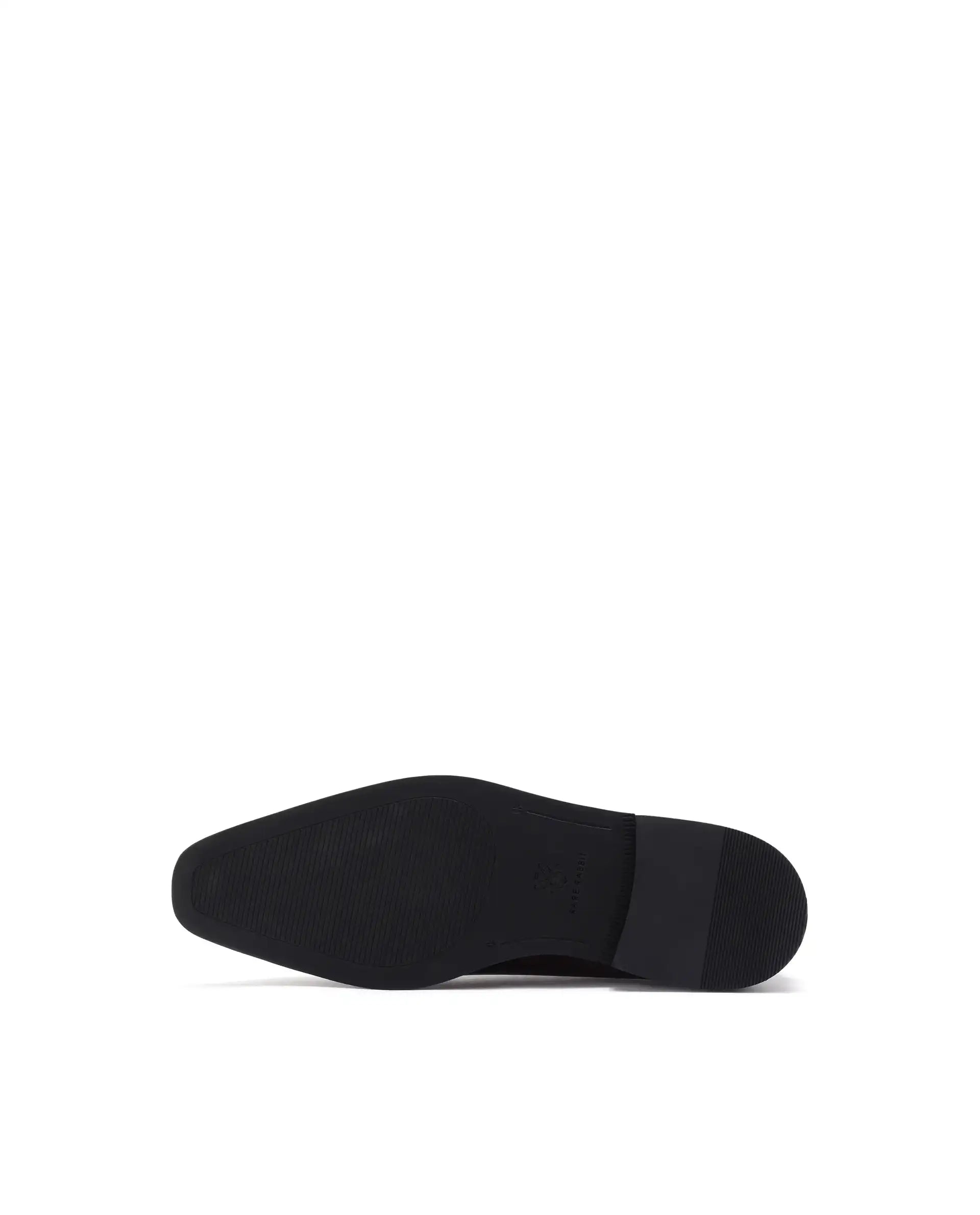 Rare Rabbit Men Corax Dark Cherry Lace-Up Single Piece Genuine Leather Shoes