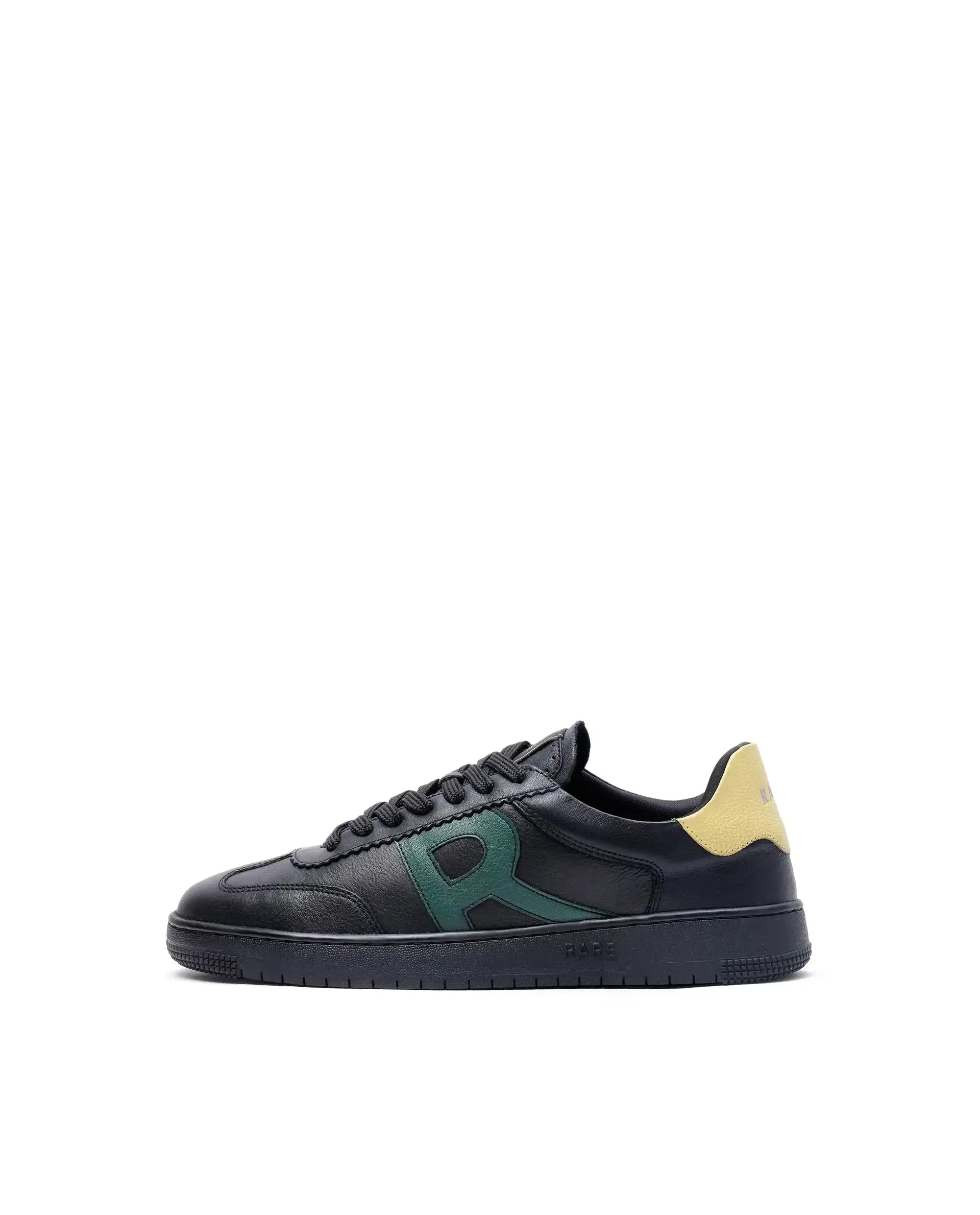 Rare Rabbit Men Dorset Black Lace-Up Closure Shoes