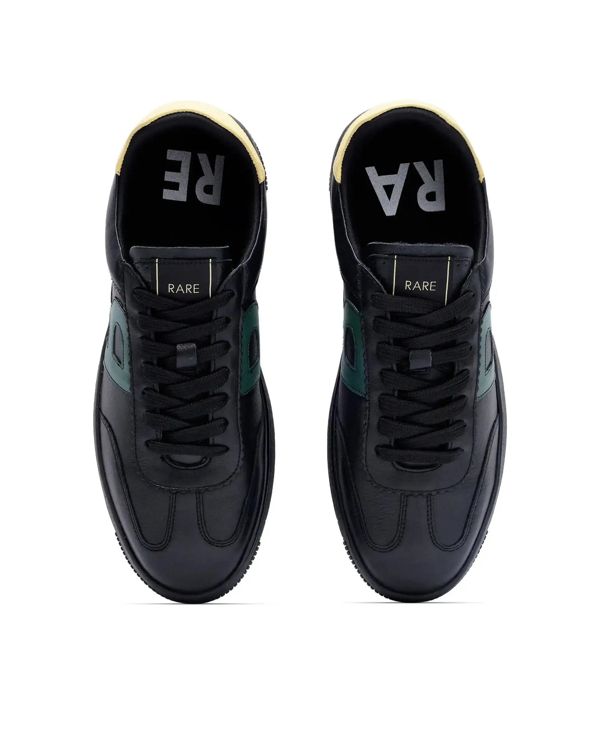 Rare Rabbit Men Dorset Black Lace-Up Closure Shoes