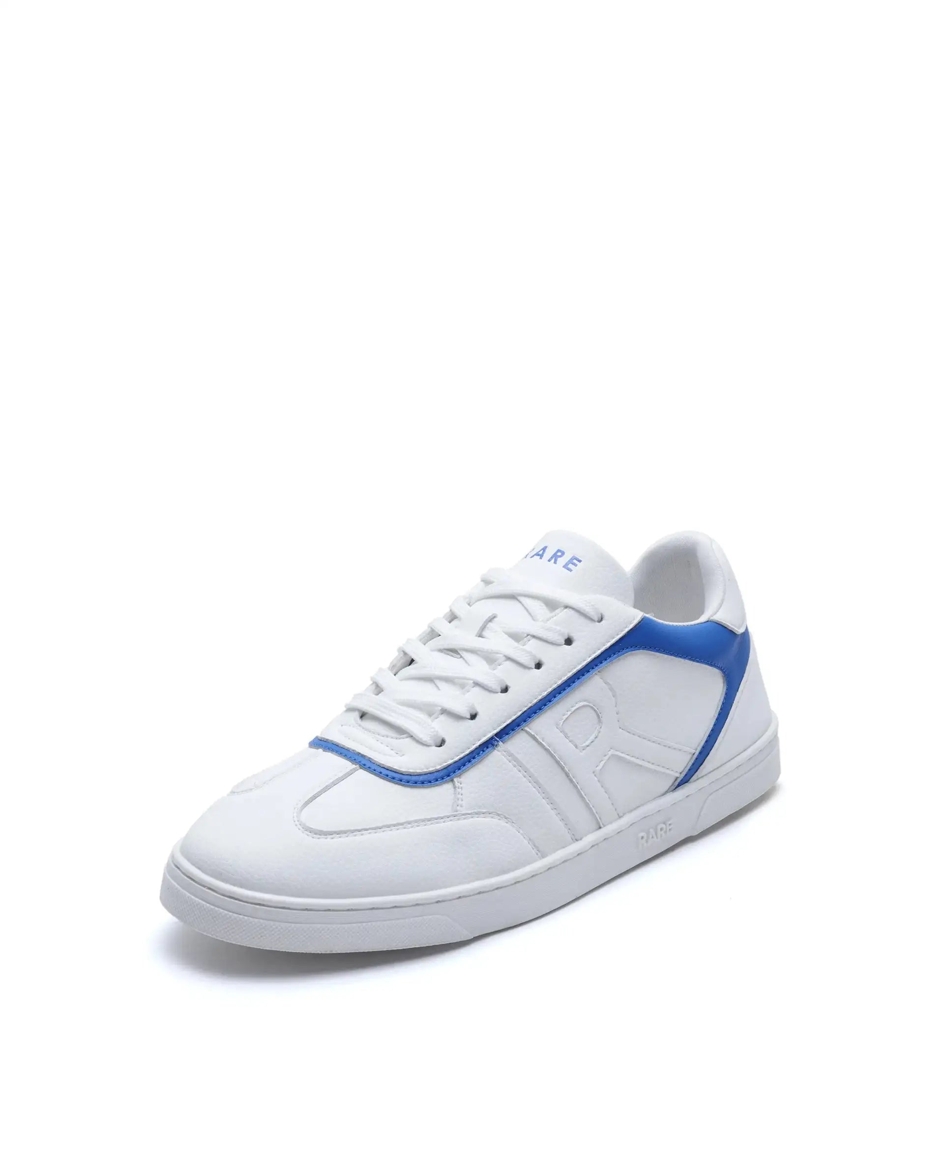 Rare Rabbit Men's Dual Blue Micro Leather Sneaker