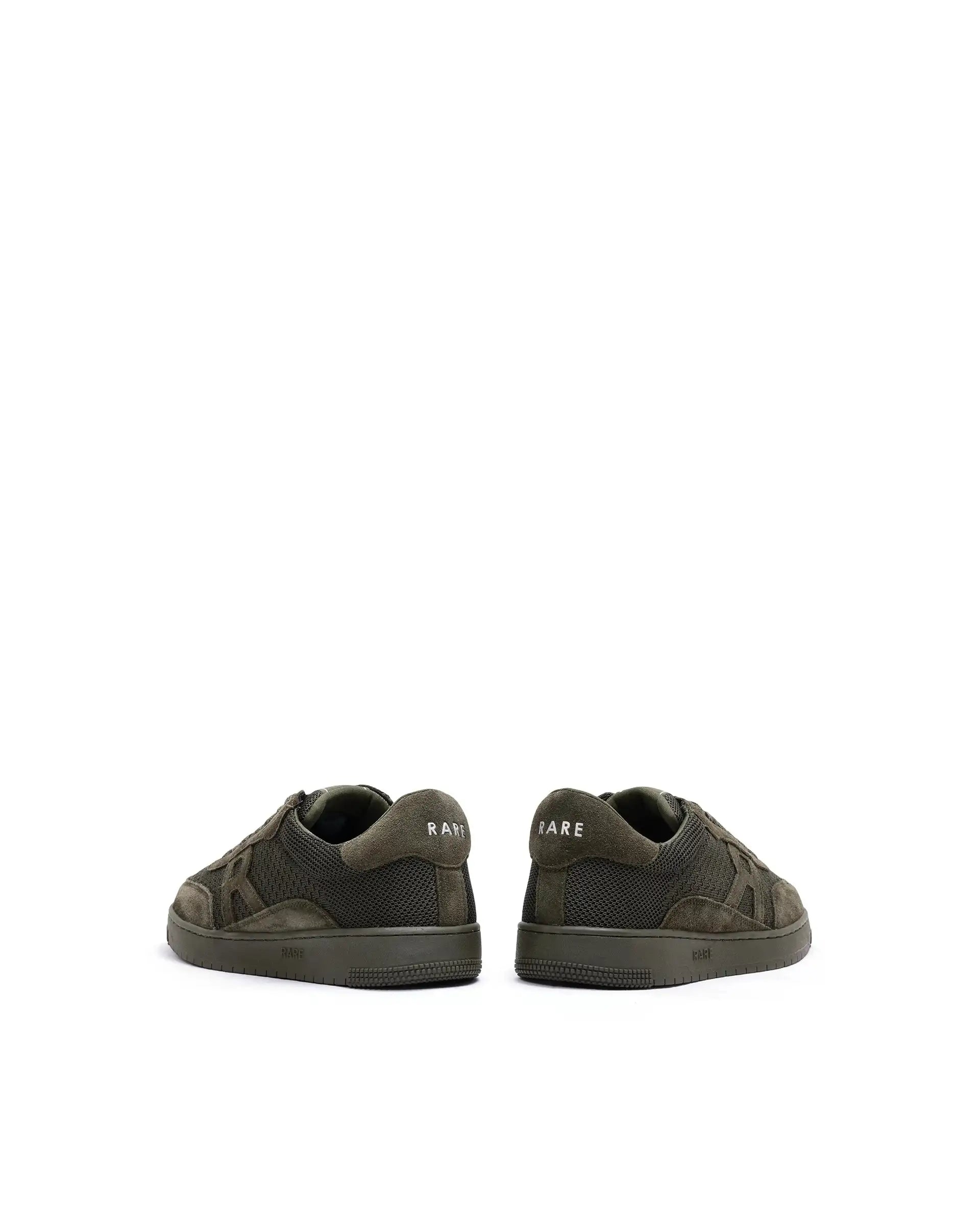 Rare Rabbit Men's Flint Olive Lace-Up Closure Sneaker