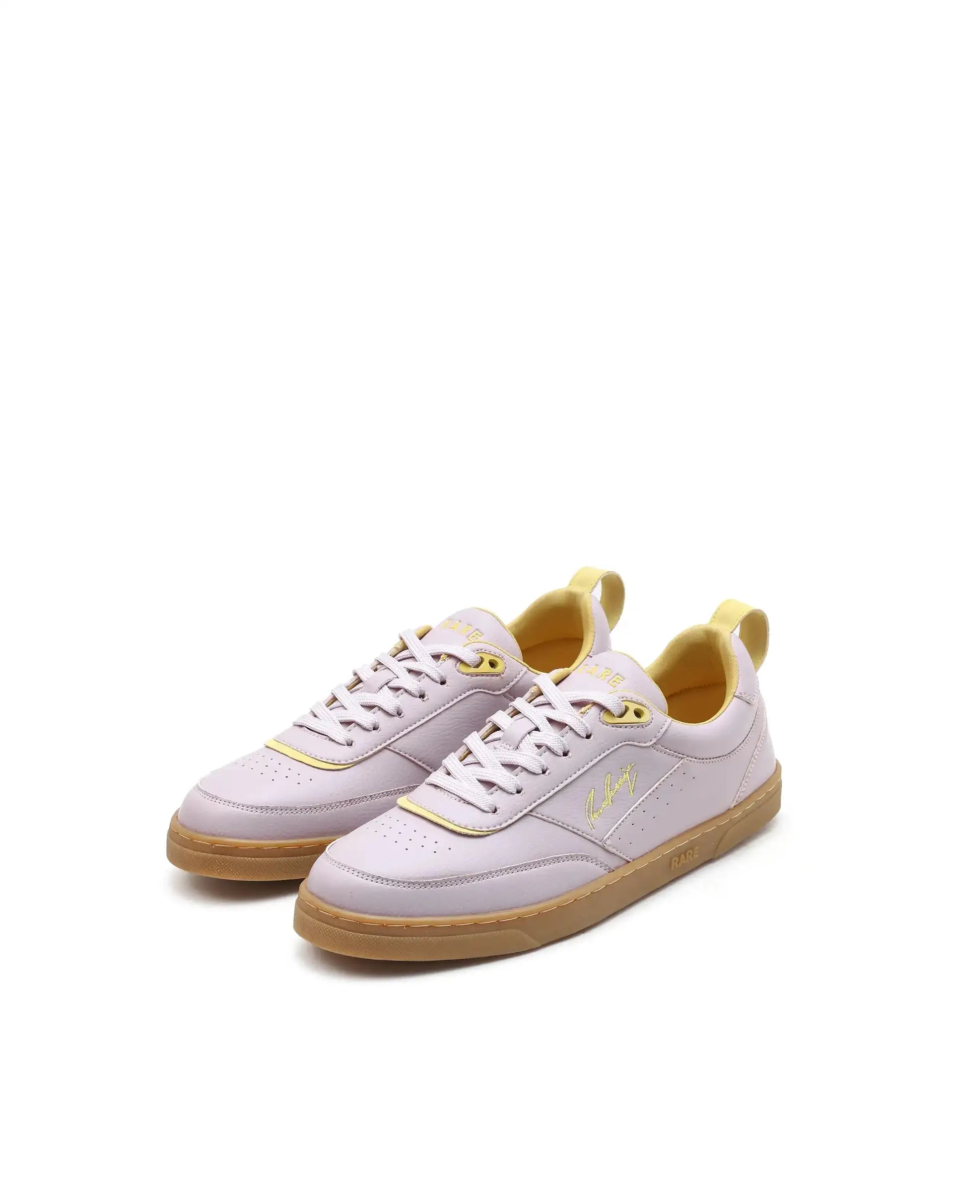 Rare Rabbit Men's Garen Lilac Micro Fiber Causal Sneaker