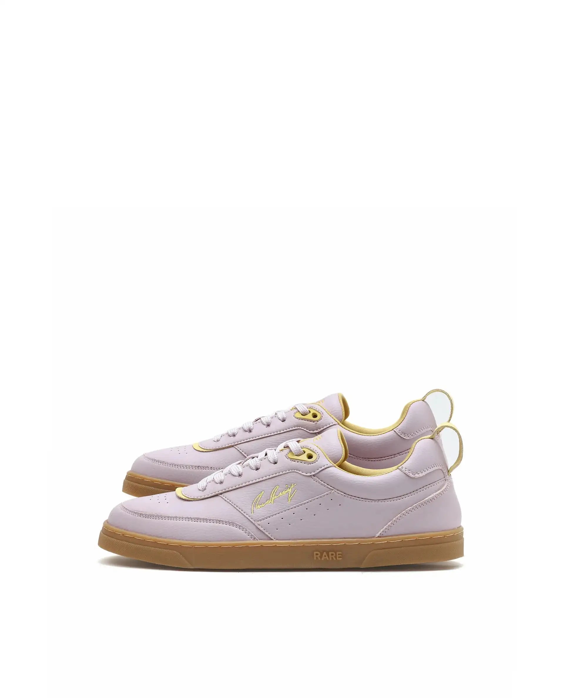 Rare Rabbit Men's Garen Lilac Micro Fiber Causal Sneaker