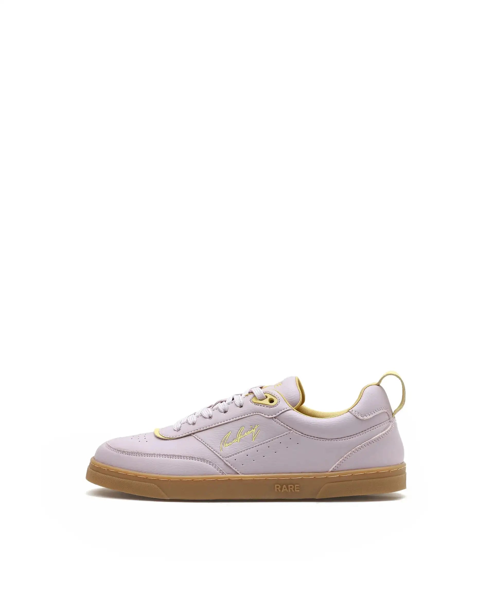 Rare Rabbit Men's Garen Lilac Micro Fiber Causal Sneaker