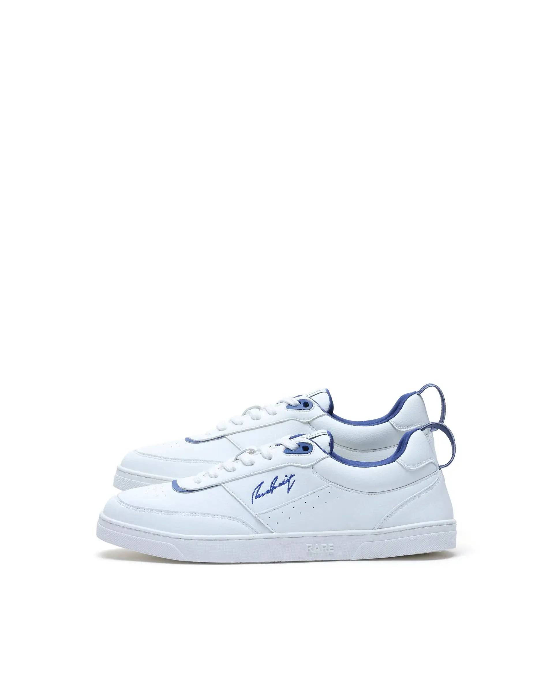 Rare Rabbit Men's Garen Navy Micro Fiber Causal Sneaker
