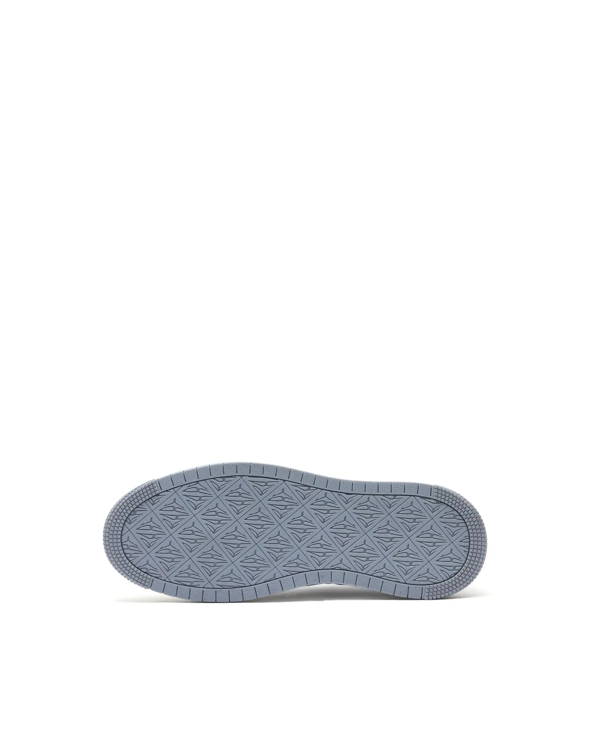 Rare Rabbit Men's Imperia Grey Micro Fiber Lace-Up Closure Sneaker