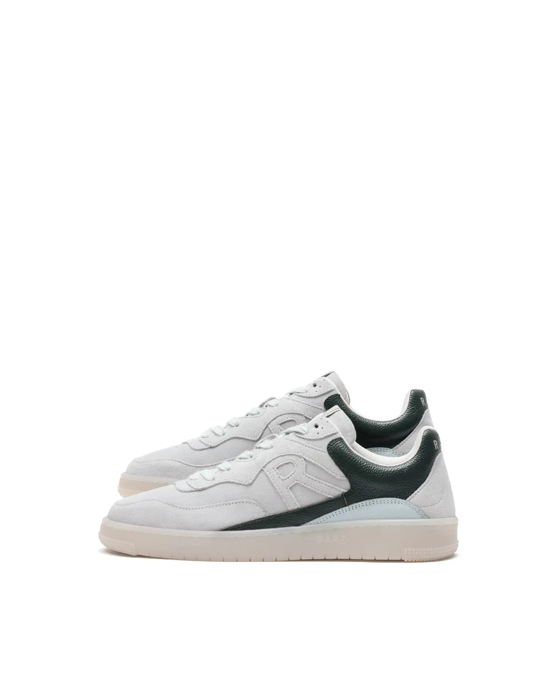Rare Rabbit Men Jade White Lace-Up Closure Sneaker