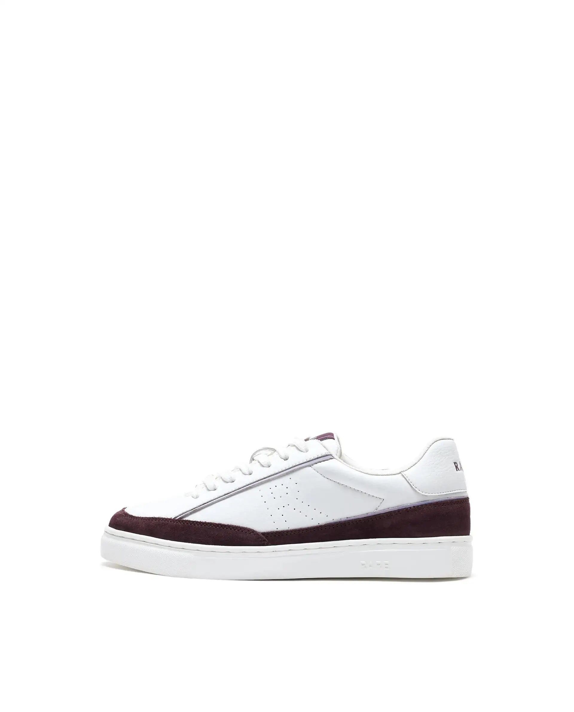 Rare Rabbit Men's Kennen Purple Micro Fiber Causal Sneaker