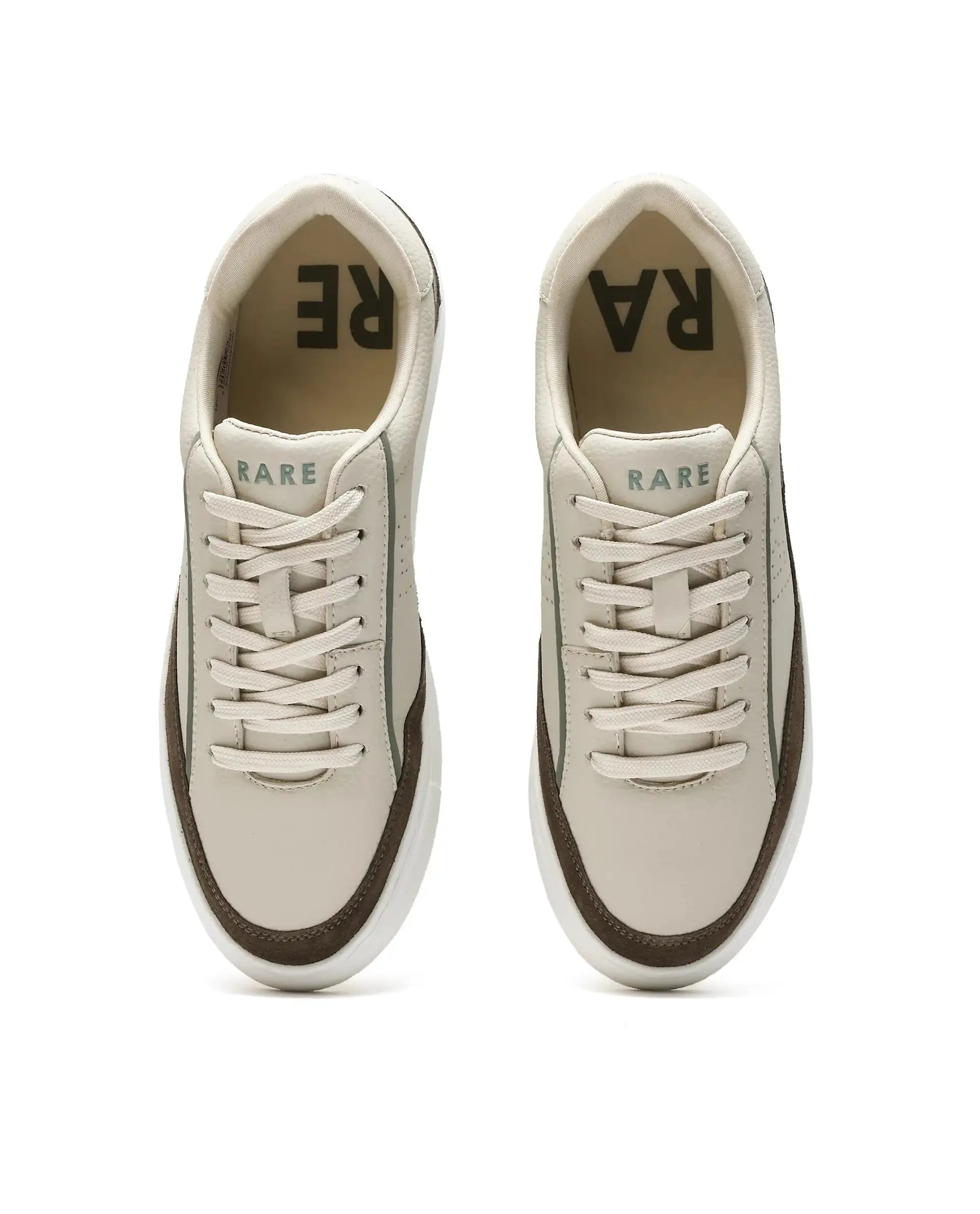 Rare Rabbit Men's Kennen Sage Micro Fiber Causal Sneaker