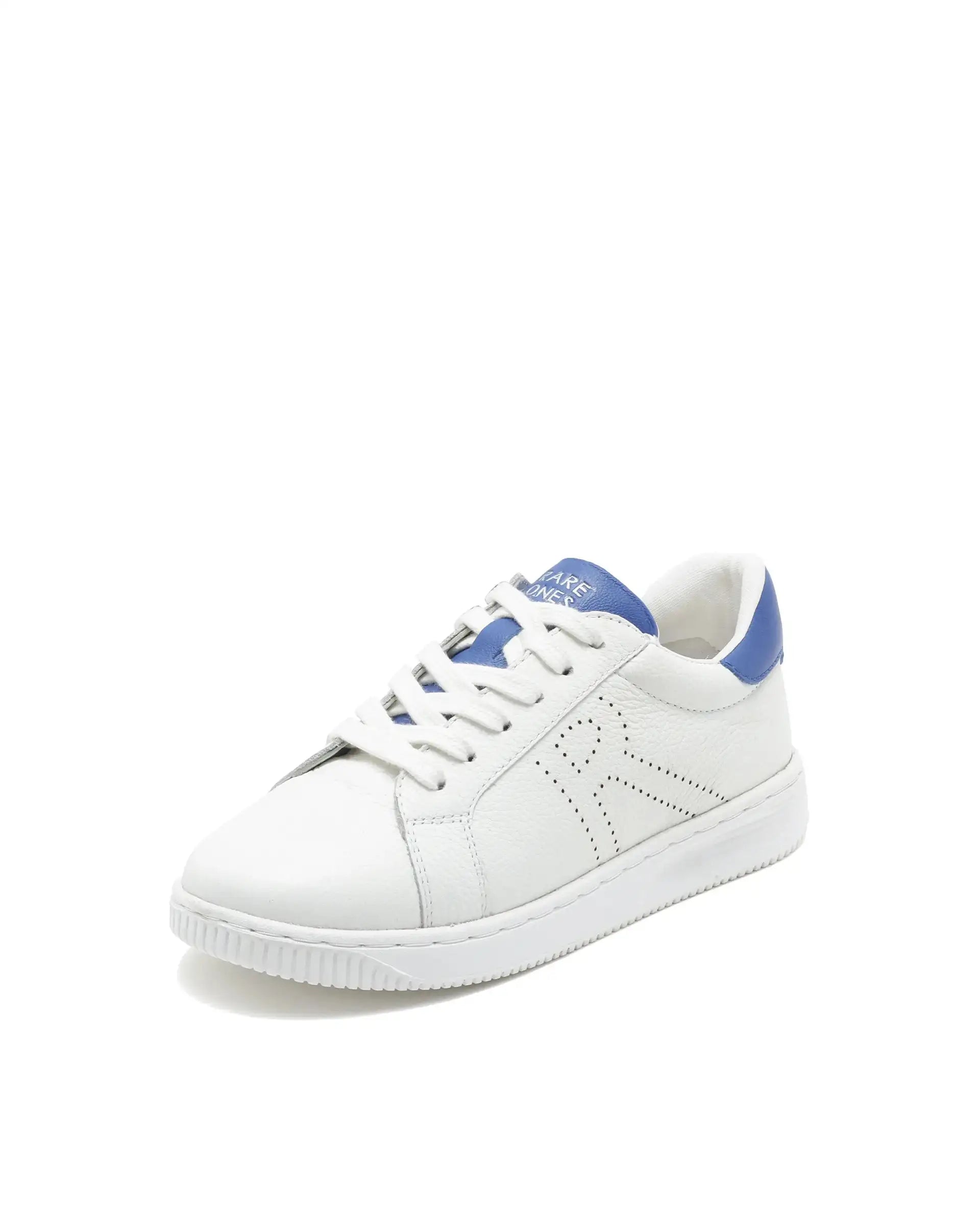 Rare Ones Kids Rock Blue Leather Lace-Up Sneaker