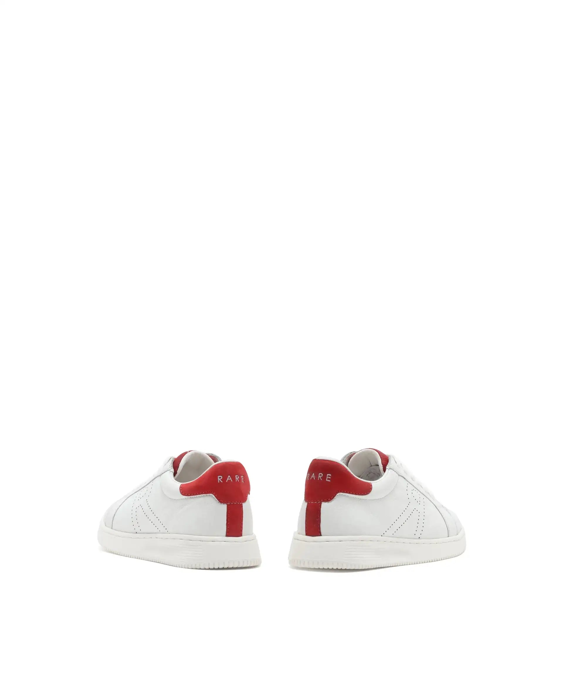 Rare Ones Kids Rock Red Leather Lace-Up Sneaker