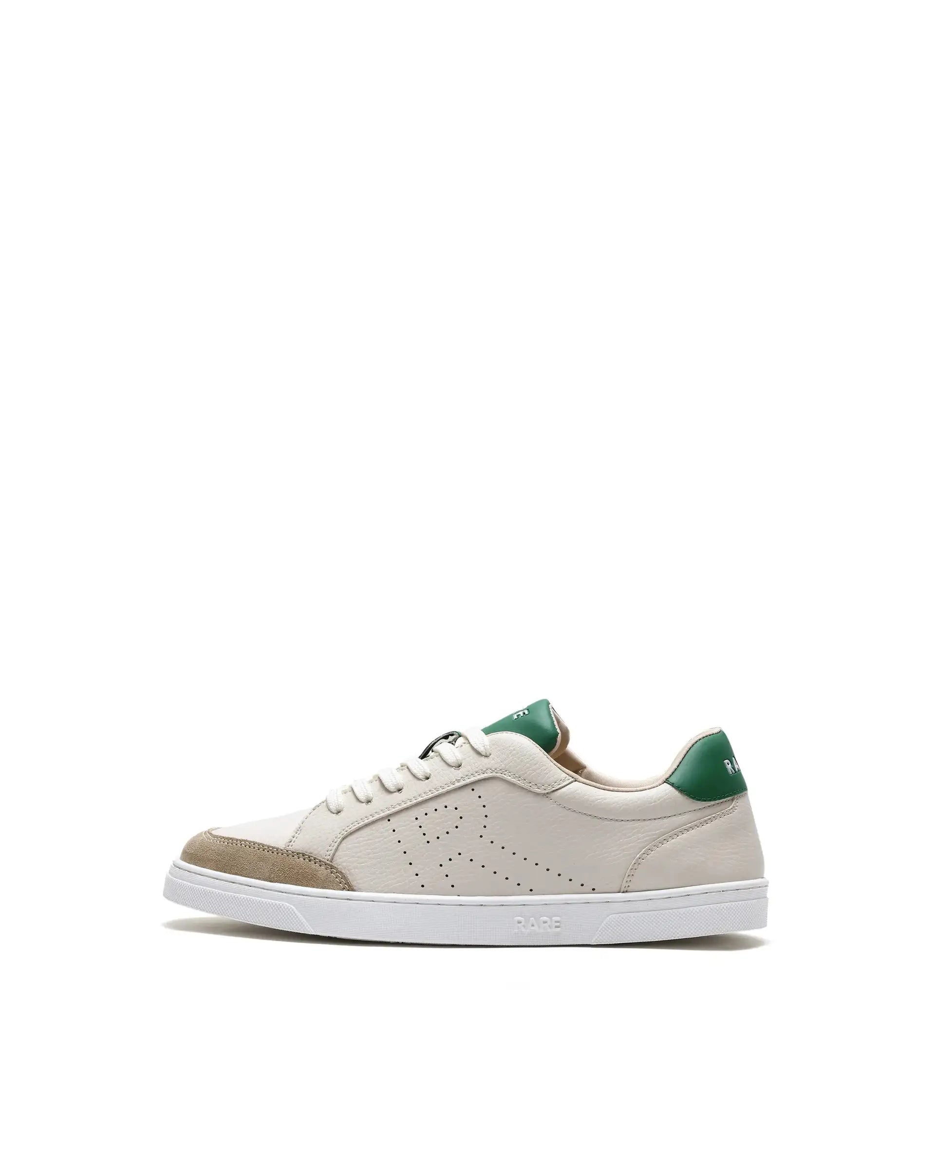 Rare Rabbit Men's Knox Beige Micro Fiber Causal Sneaker