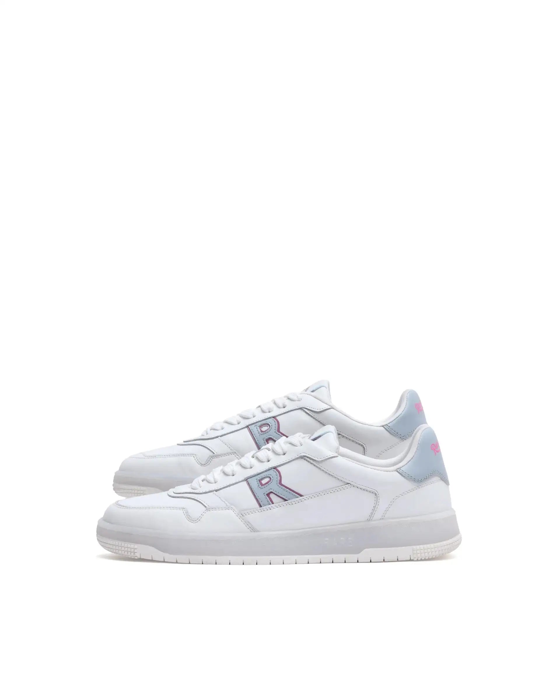 Rare Rabbit Men's Leor-Fs1 White Lace-Up Closure Sneaker