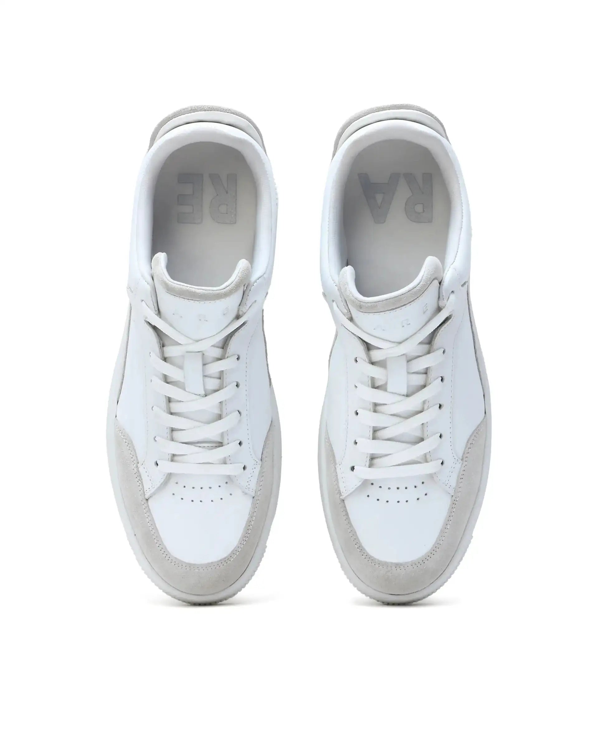 Rare Rabbit Men's Lip Cement Lace-Up Closure Leather Sneaker