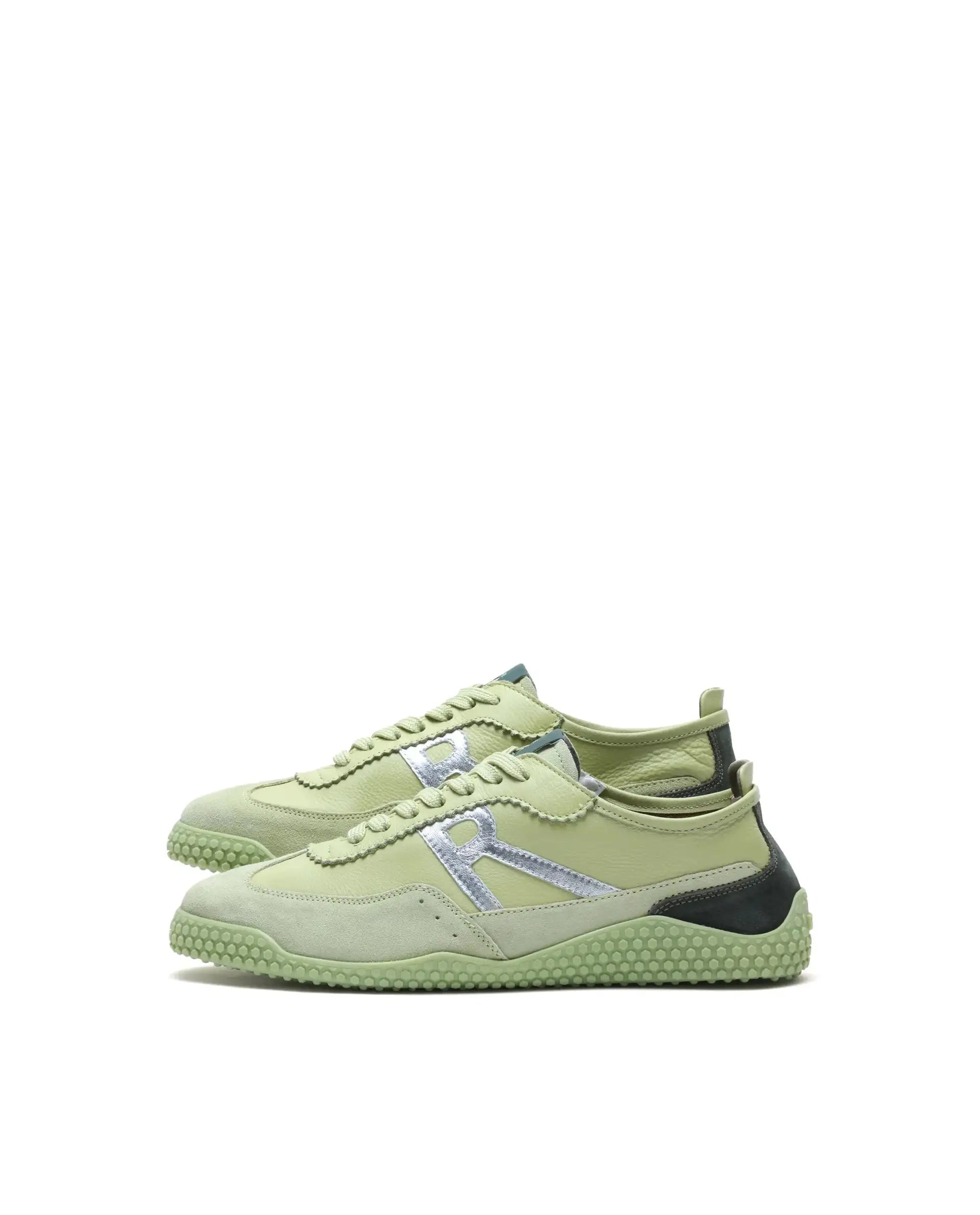 Rare Rabbit Men's Membo Sage Suede Sneaker