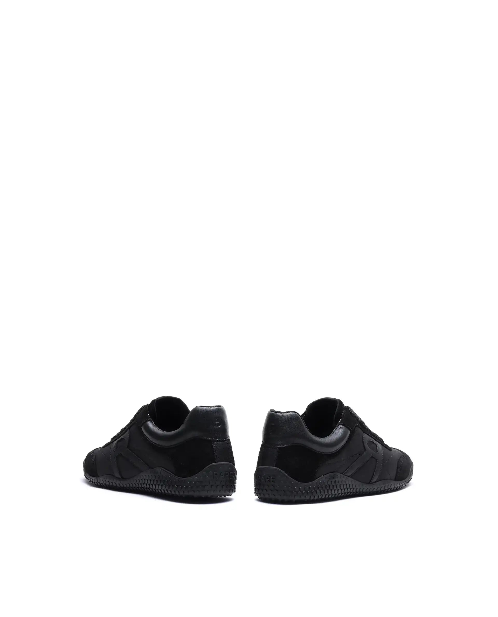 Rare Rabbit Men's Membo P6 Black Suede Sneaker