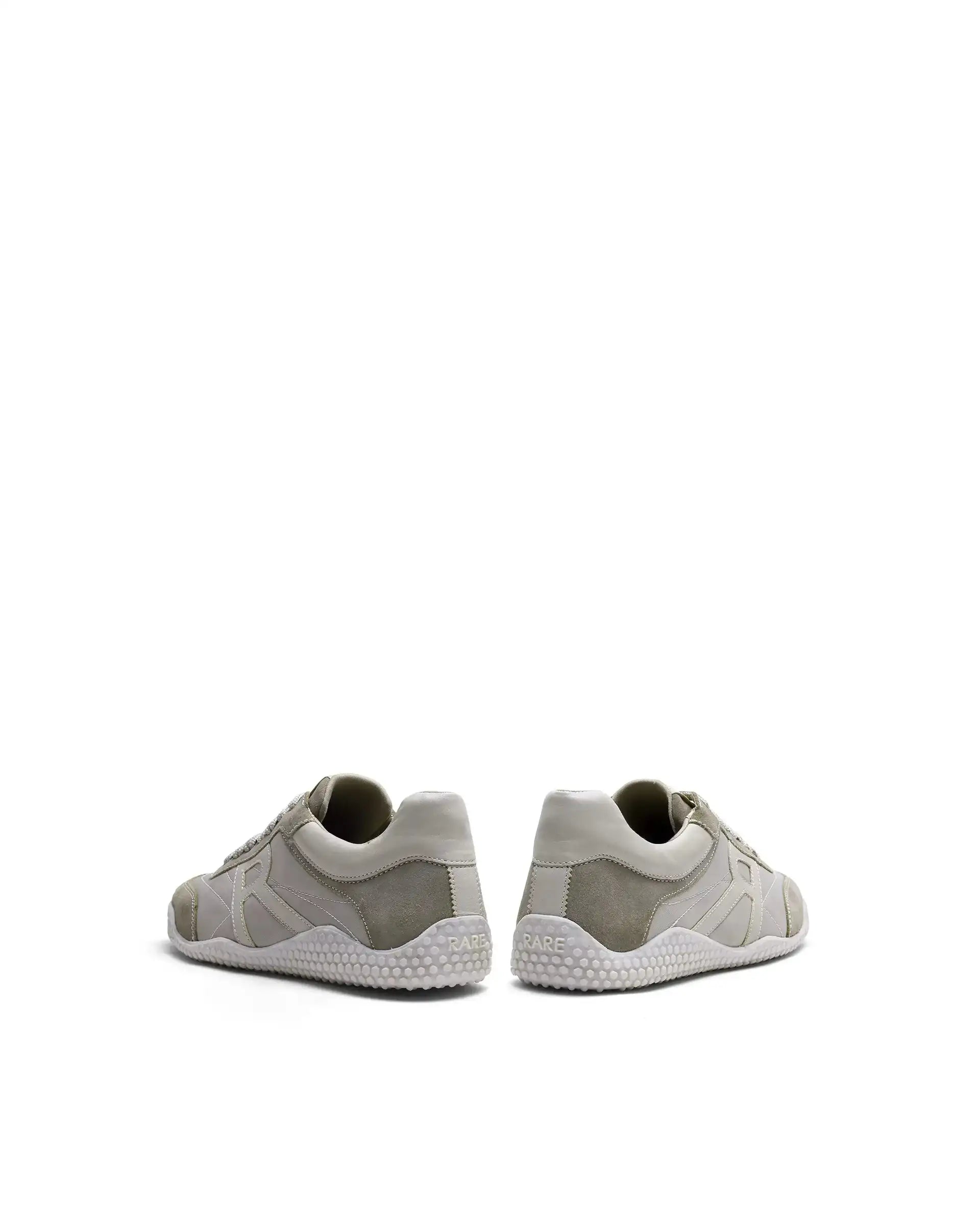 Rare Rabbit Men's Membo P6 Light Beige Suede Sneaker