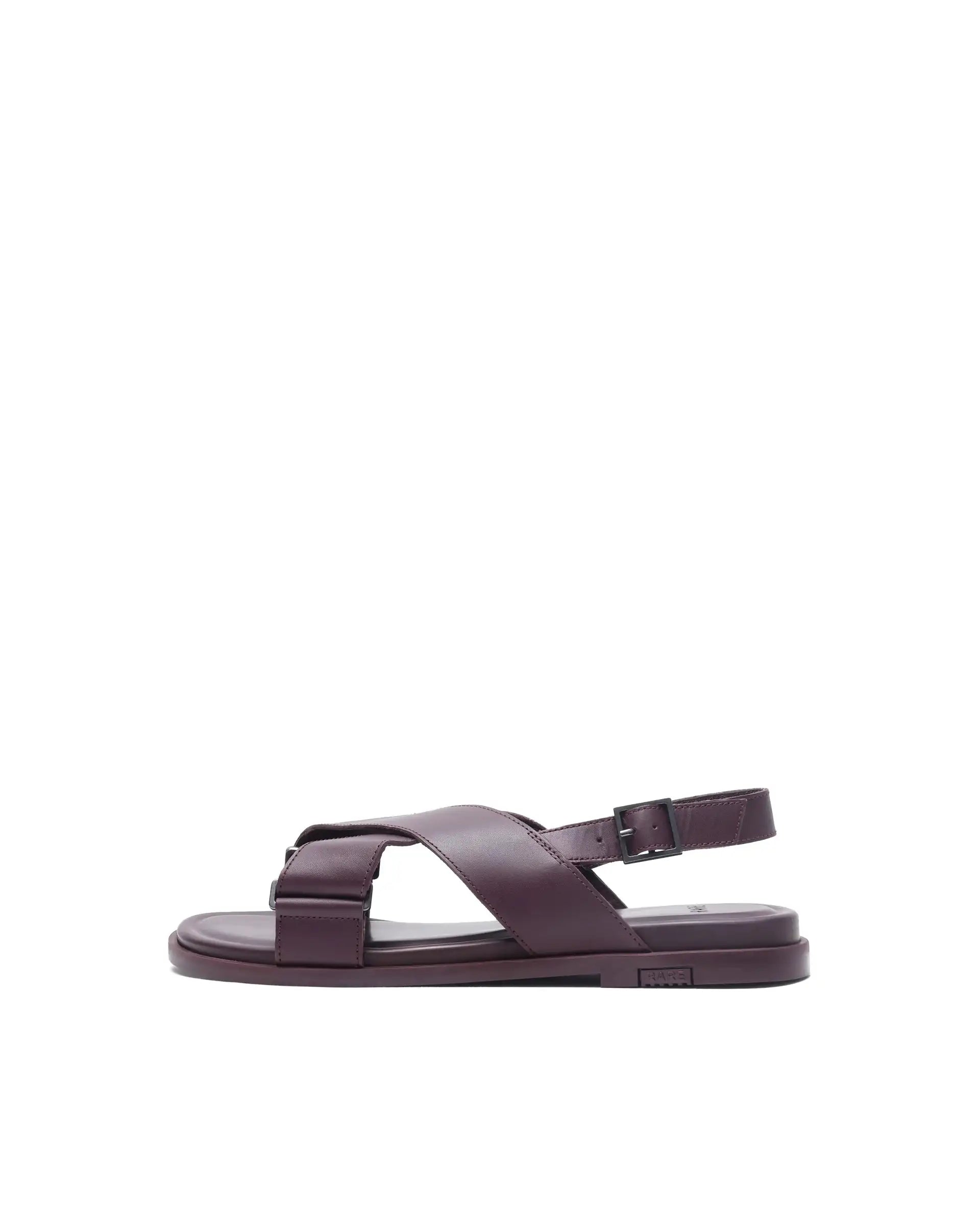 Rare Rabbit Men Monz Bordo Slip-On Closure Sandal