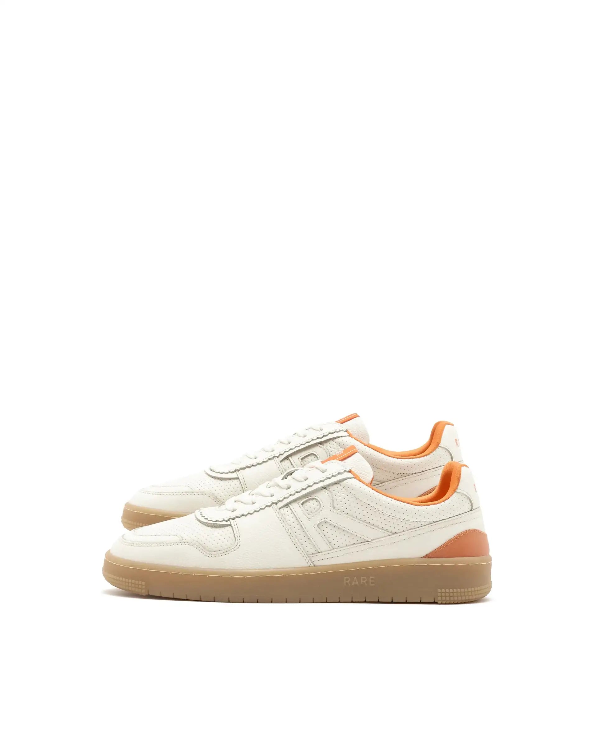 Rare Rabbit Men Neva White Lace-Up Closure Sneaker