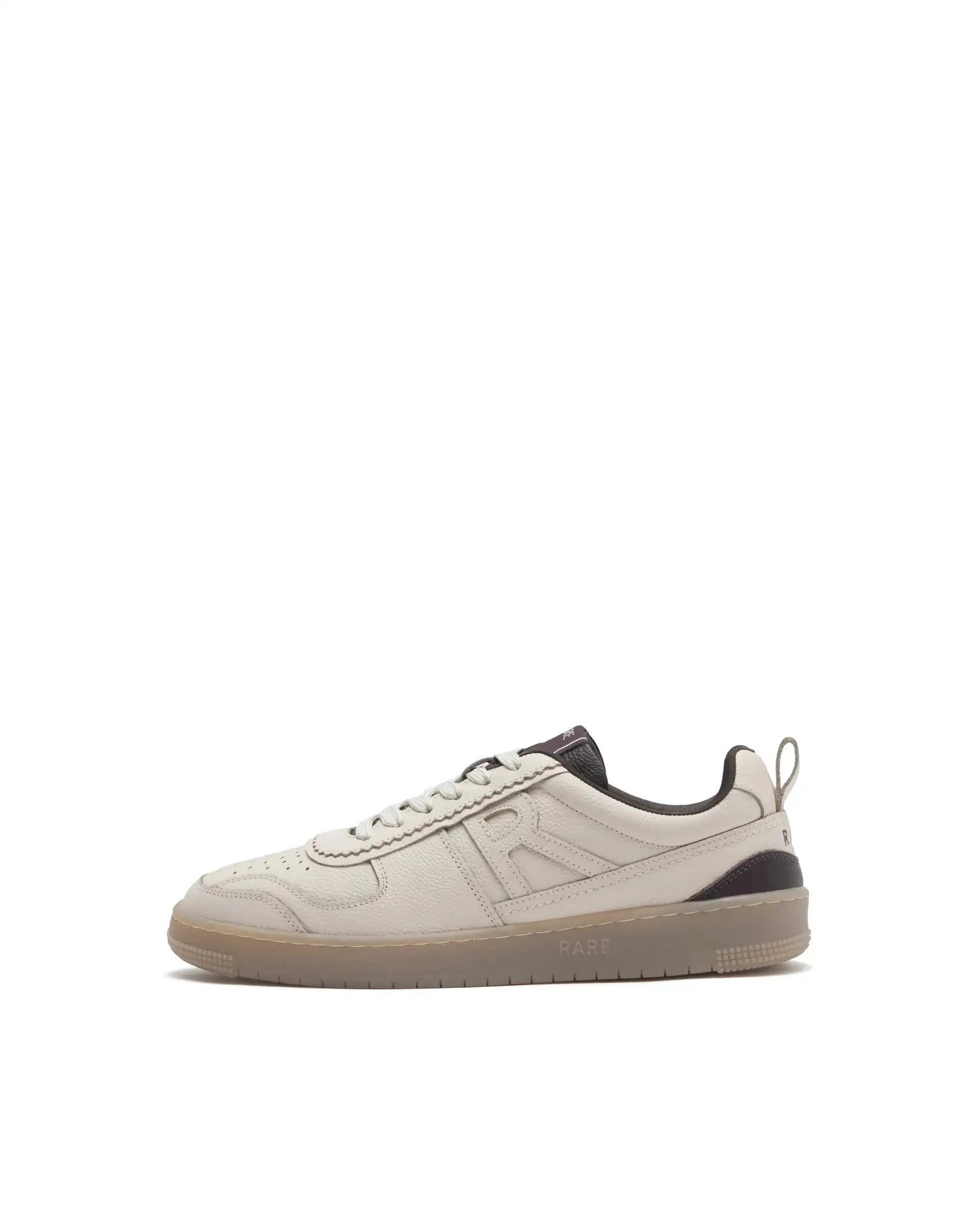 Rare Rabbit Men's Nigel Beige Lace-Up Closure Sneaker