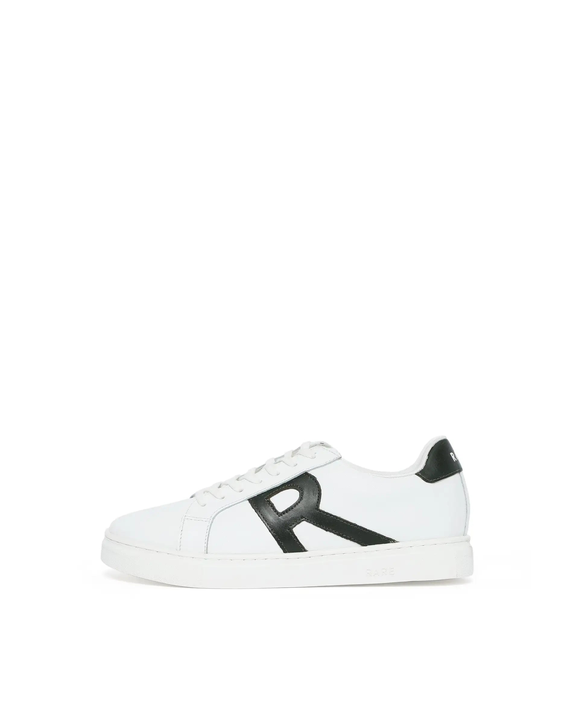 Rare Rabbit Men's Nova Dusky Green Round Toe Smart Casual Low-Top Lace-Up Logo Branding Sneaker Shoes
