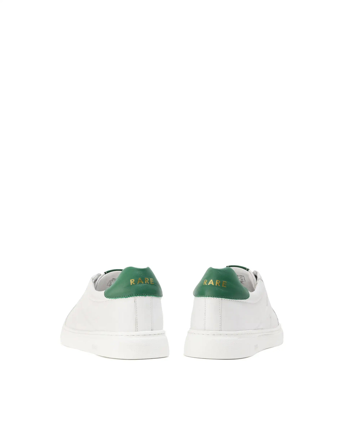 Rare Rabbit Men's Odessa Pro White Genuine Leather Low-Top Lace-Up Sneaker Shoes