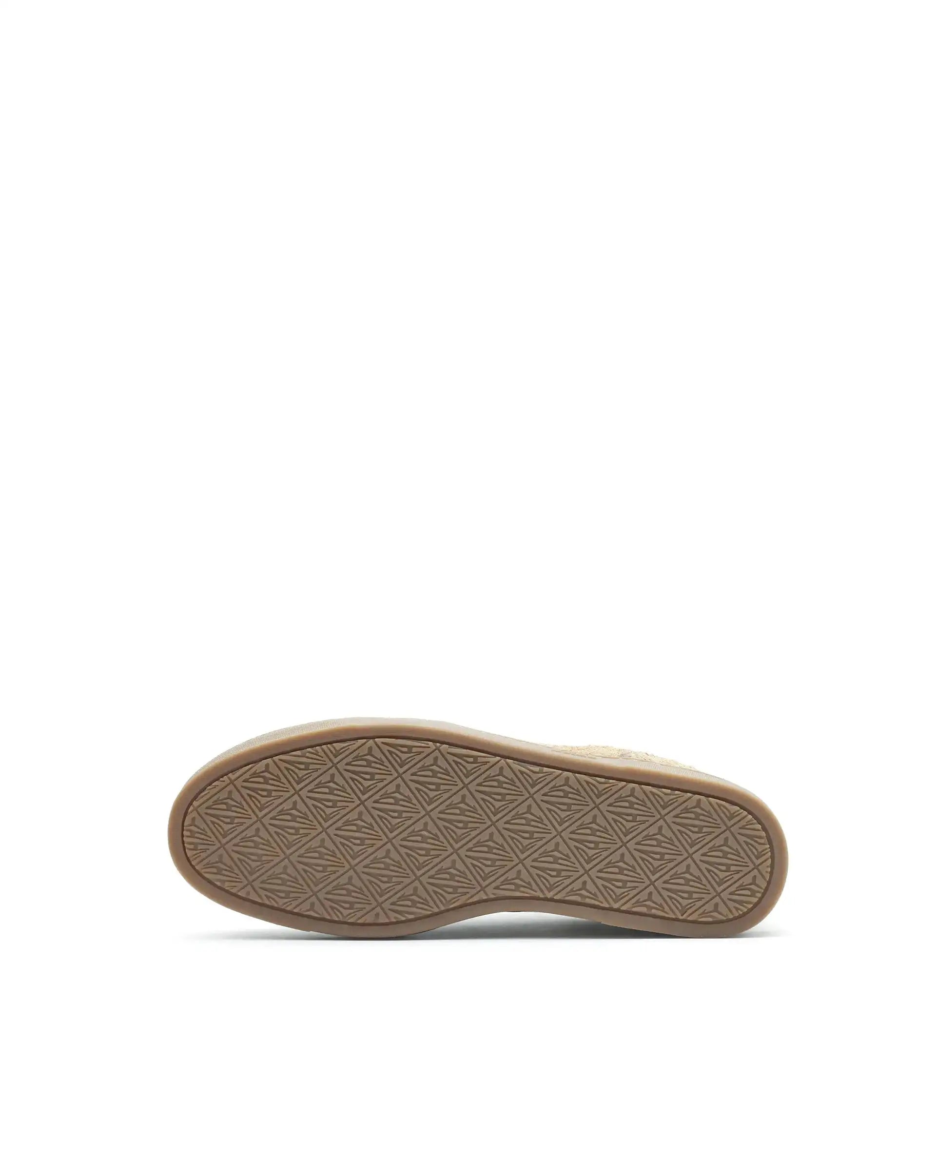 Rare Rabbit Men Orla Beige Lace-Up Closure Suede Sneaker