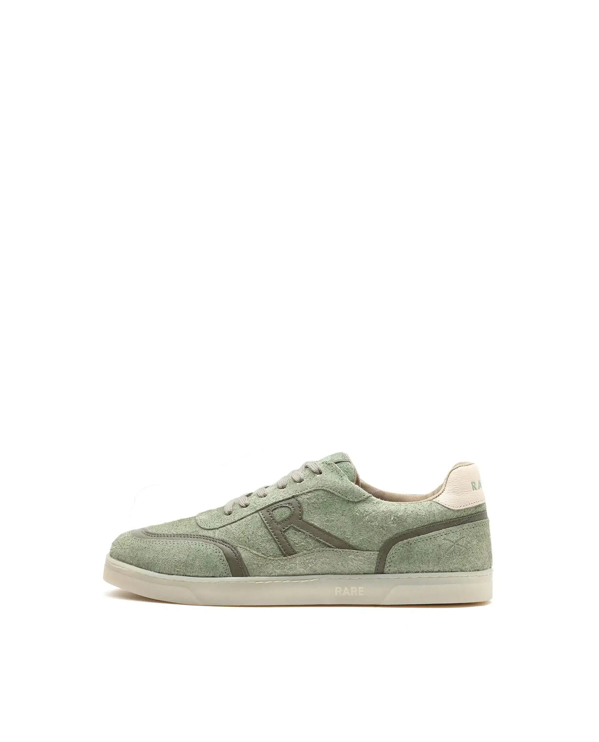 Rare Rabbit Men Orla Sage Lace-Up Suede Closure Sneaker