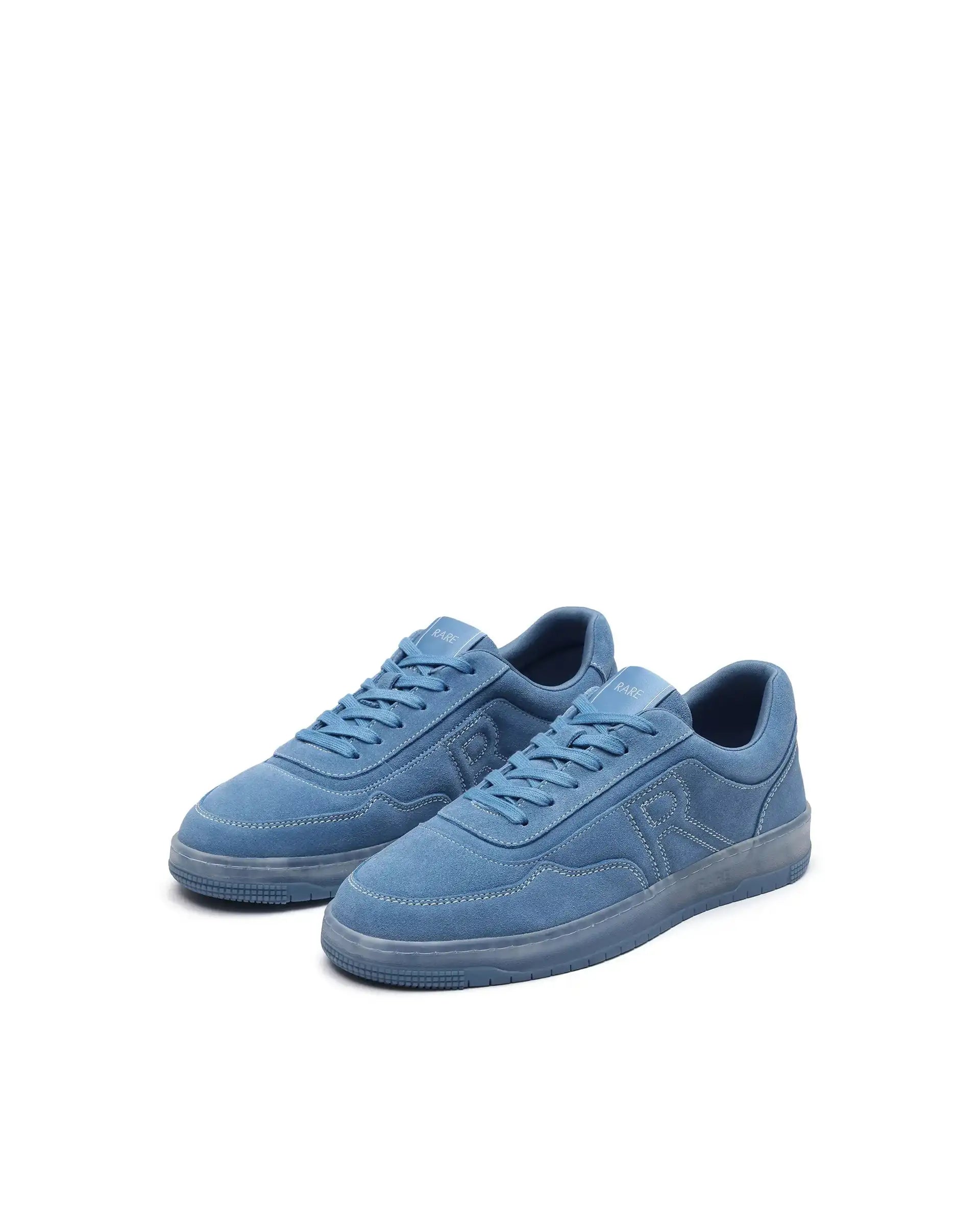 Rare Rabbit Men Oslo Blue Lace-Up Closure Sneaker
