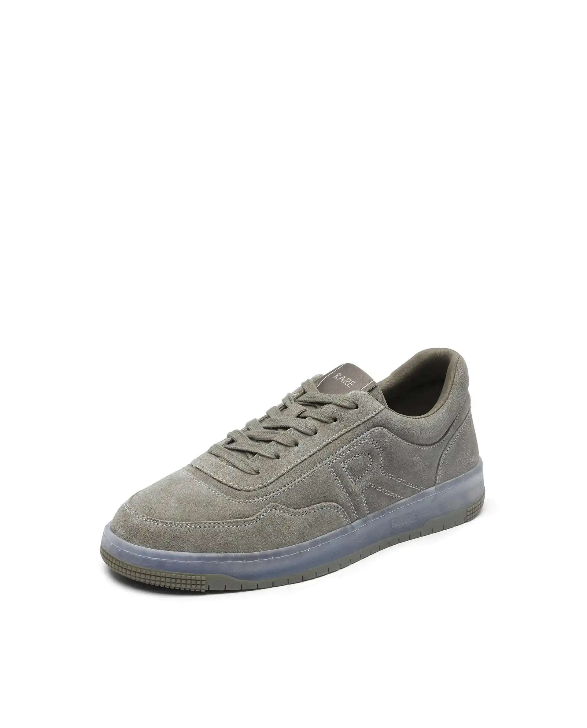 Rare Rabbit Men Oslo Olive Lace-Up Closure Sneaker