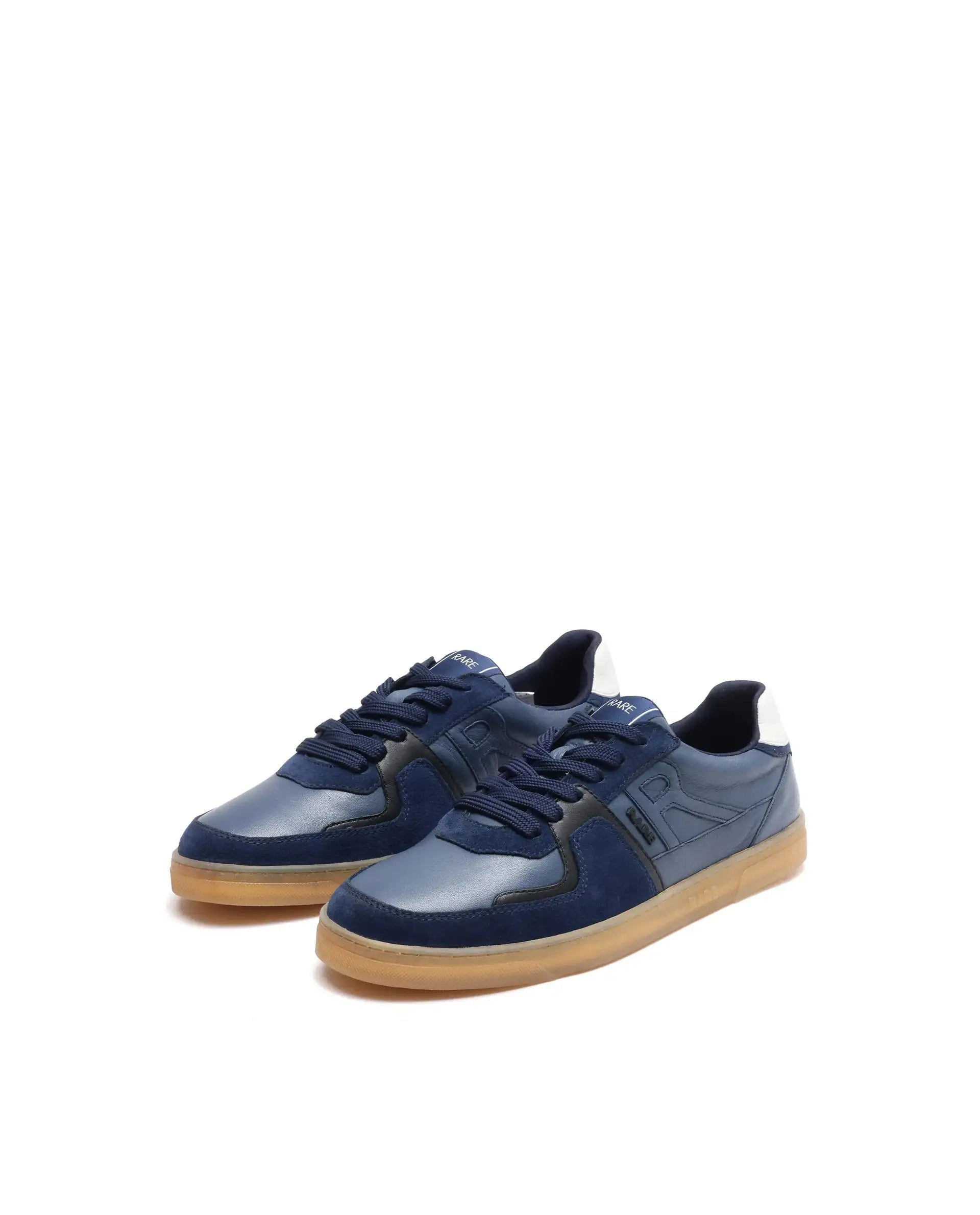 Rare Rabbit Men Pegasus Blue Lace-Up Shoes