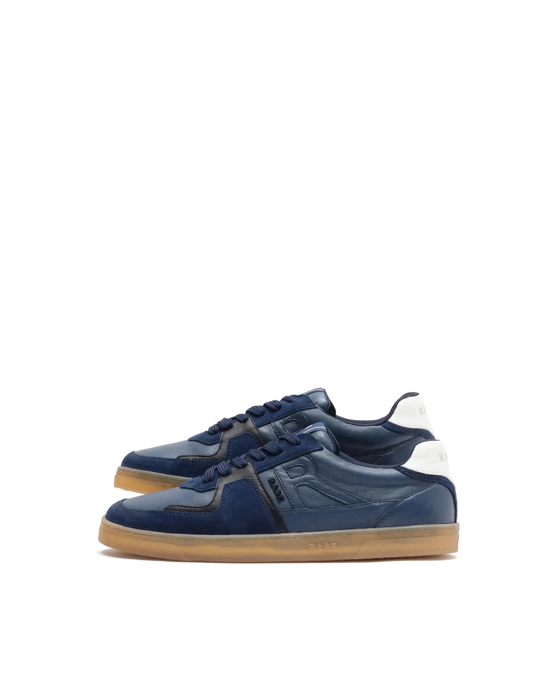 Rare Rabbit Men Pegasus Blue Lace-Up Shoes