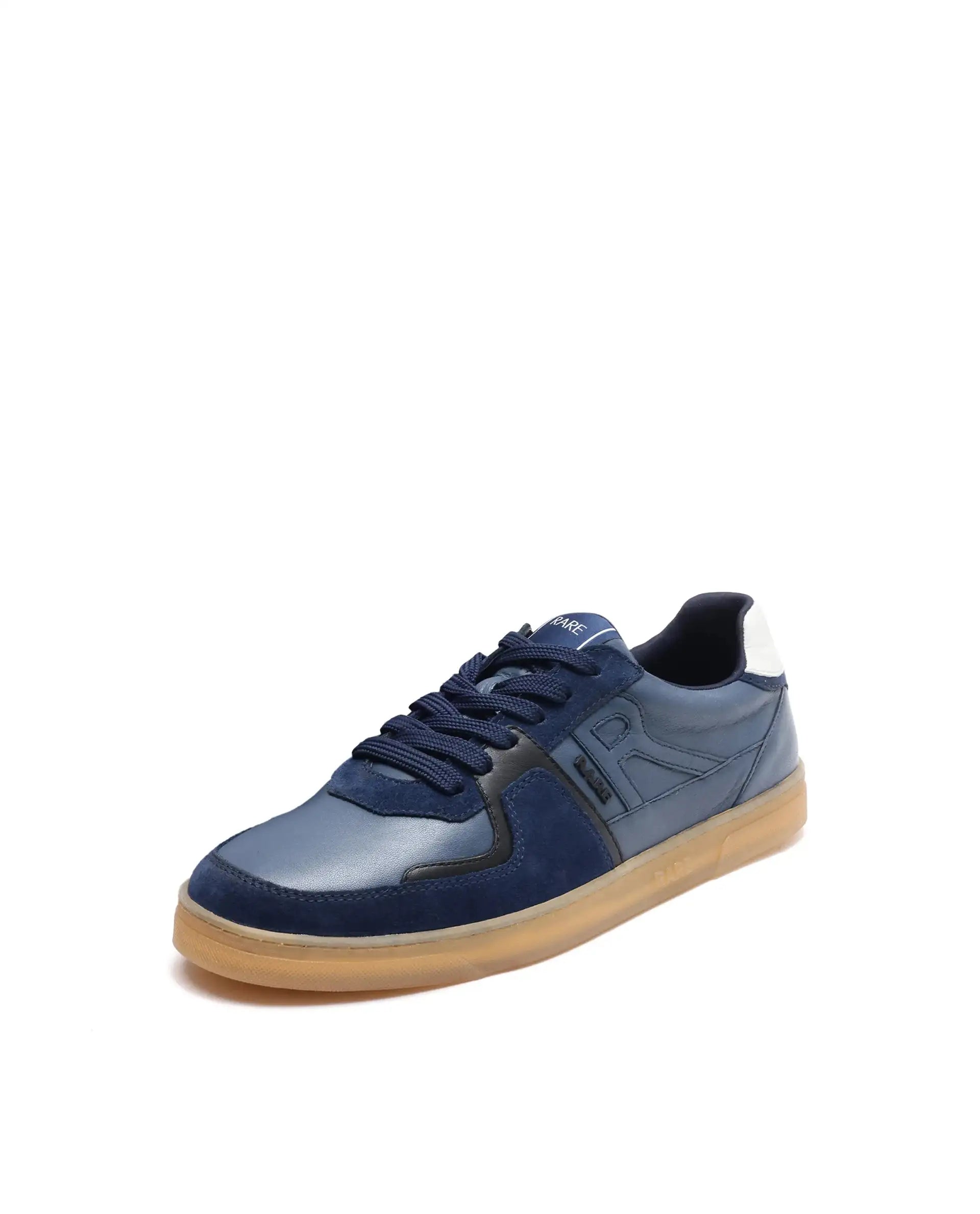 Rare Rabbit Men Pegasus Blue Lace-Up Shoes