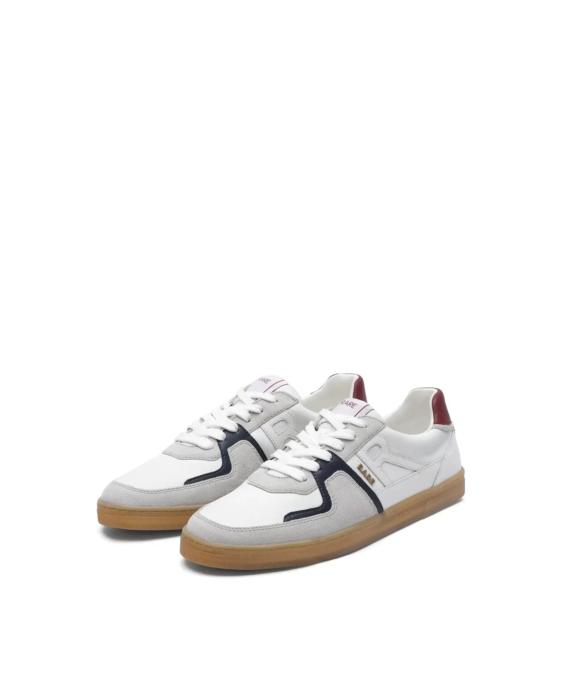 Rare Rabbit Men Pegasus White Lace-Up Shoes