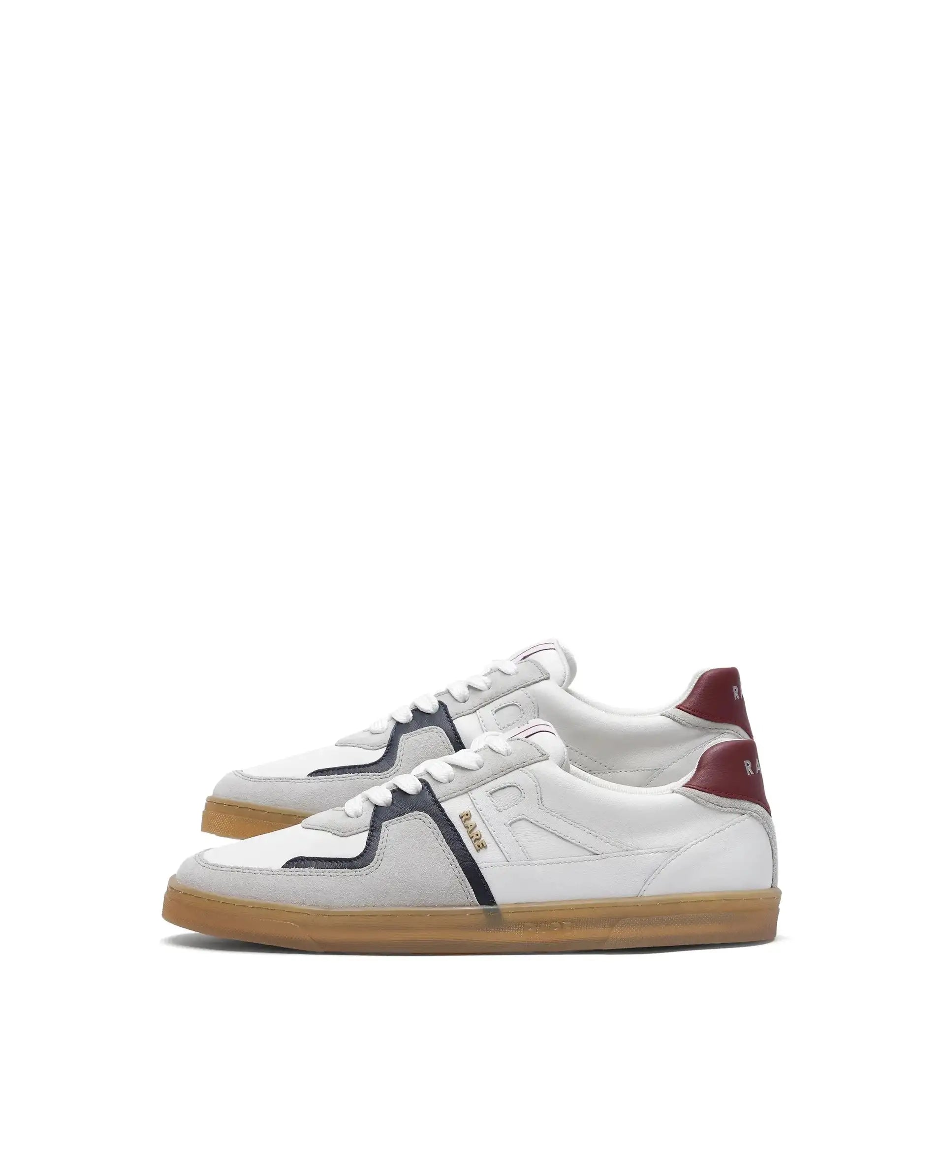 Rare Rabbit Men Pegasus White Lace-Up Shoes