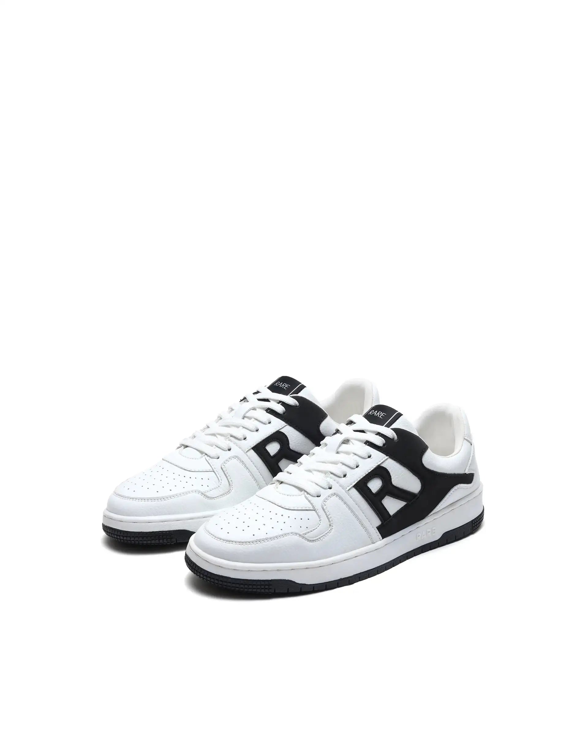 Rare Rabbit Men's Phantom Black Micro Fiber Navy Causal Sneaker